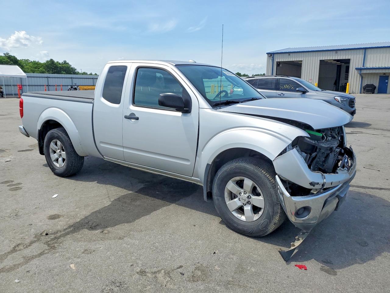 2011 Nissan Frontier Sv V6 Silver vin: 1N6AD0CW1BC401578