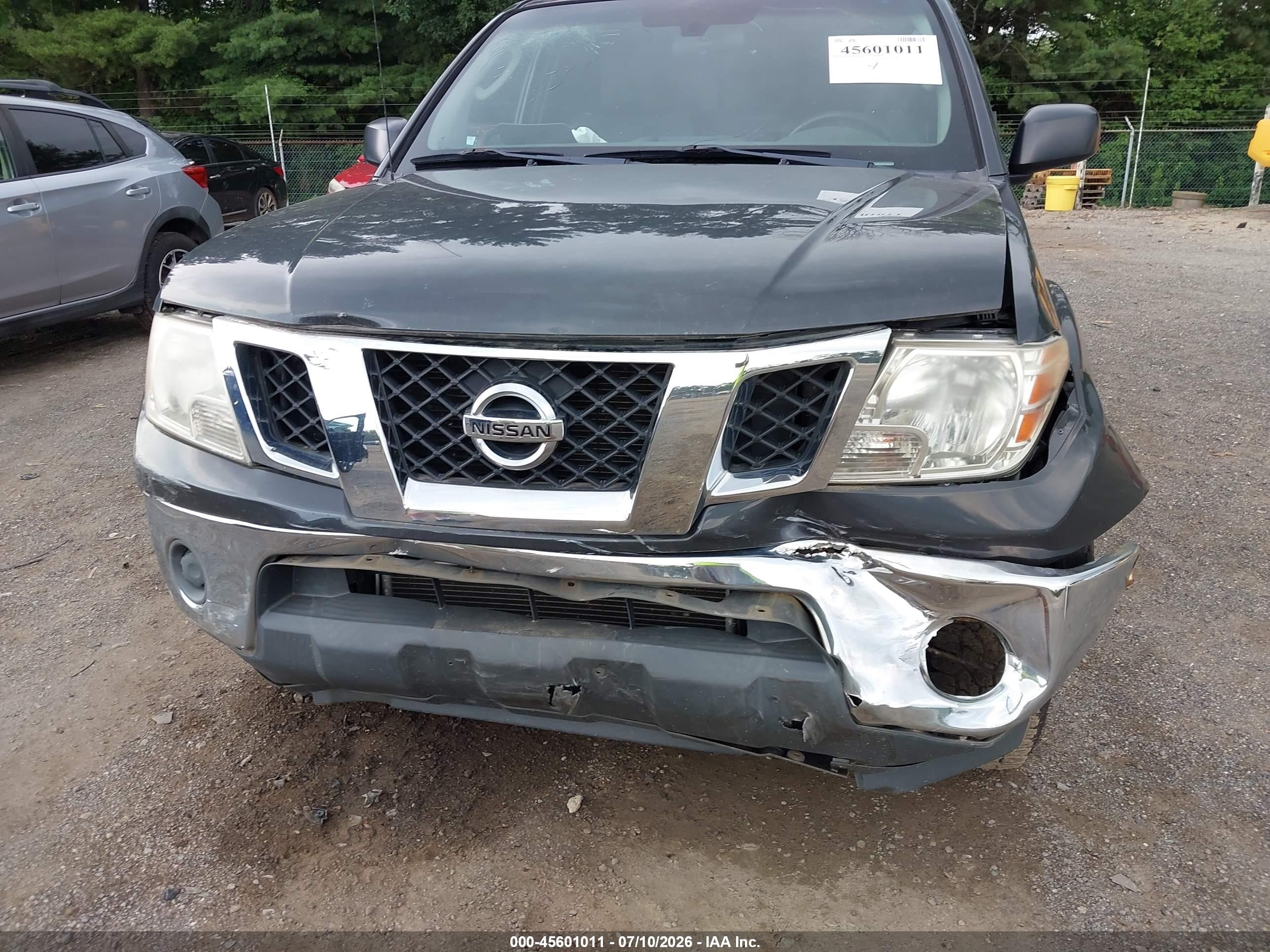 2011 Nissan Frontier Sv Gray vin: 1N6AD0CW1BC436296