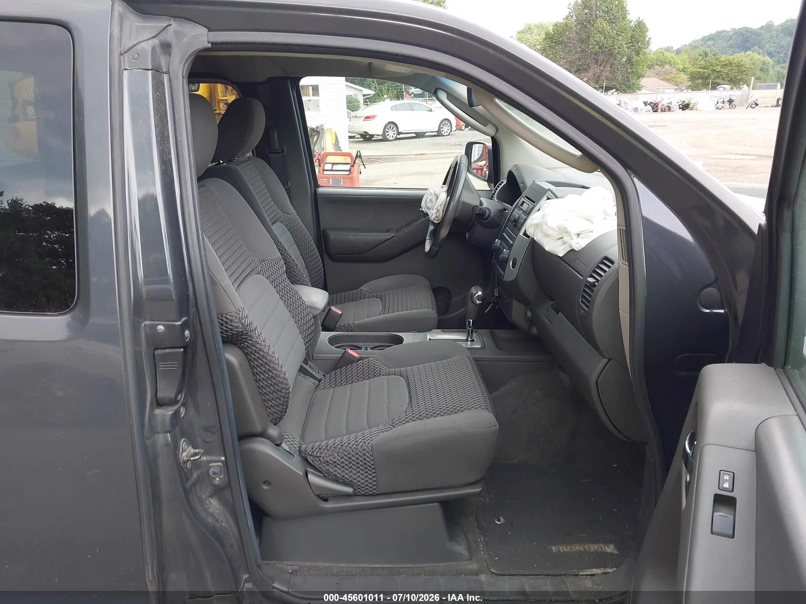 2011 Nissan Frontier Sv Gray vin: 1N6AD0CW1BC436296