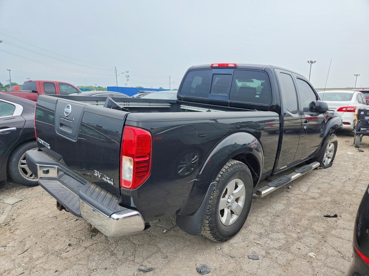 2012 Nissan Frontier Sv V6 Black vin: 1N6AD0CW1CC427115