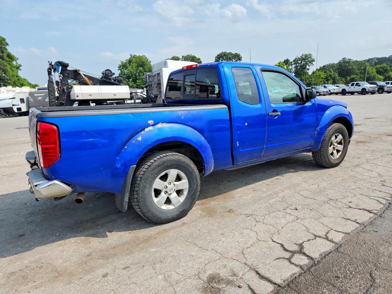 2012 Nissan Frontier Sv V6 Blue vin: 1N6AD0CW1CC436560