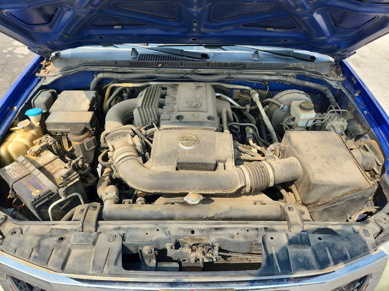 2012 Nissan Frontier Sv V6 Blue vin: 1N6AD0CW1CC436560