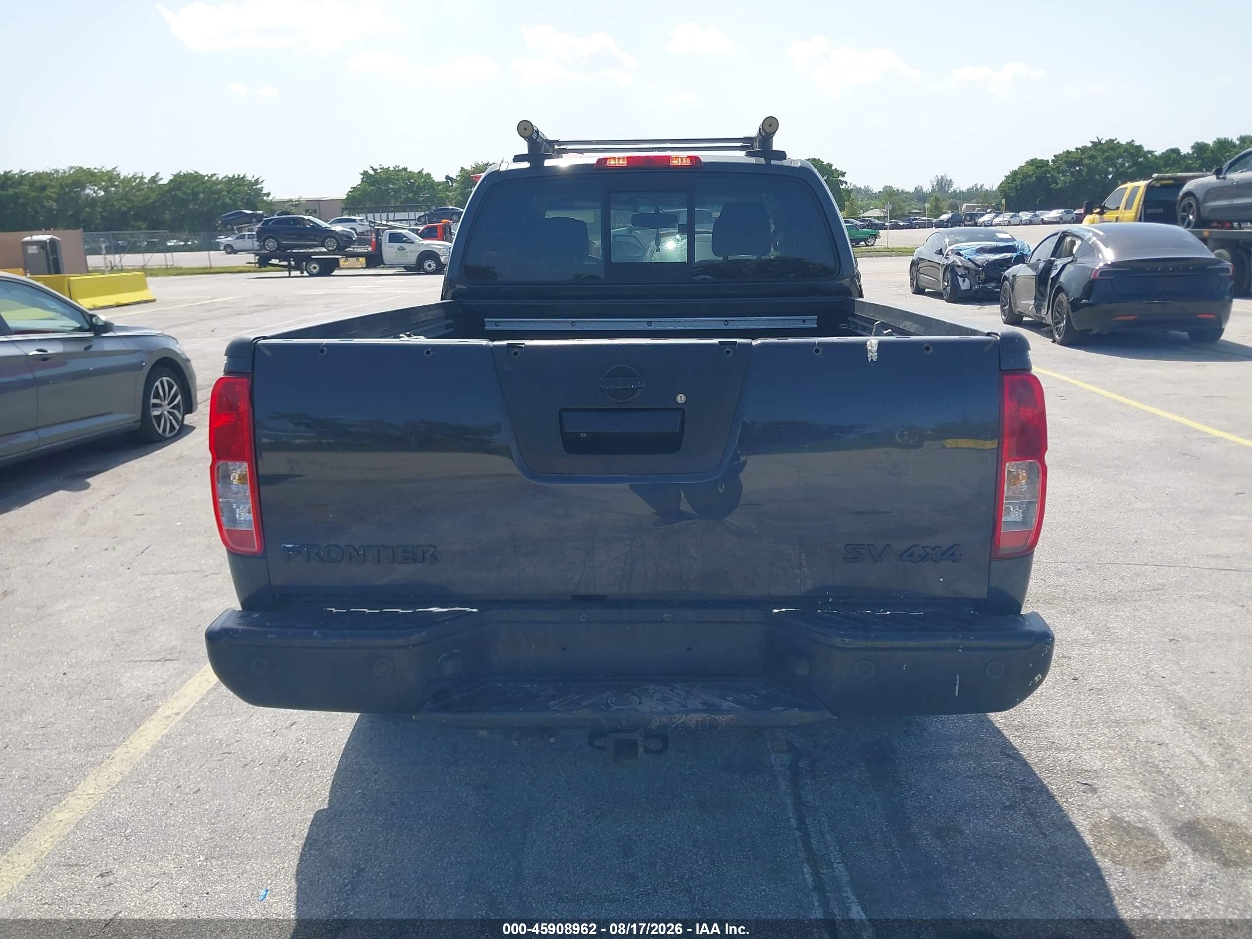 2014 Nissan Frontier Sv Серый vin: 1N6AD0CW1EN723825