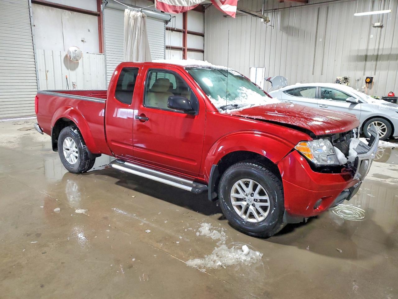 2015 Nissan Frontier Sv Темно-бордовый vin: 1N6AD0CW1FN717895