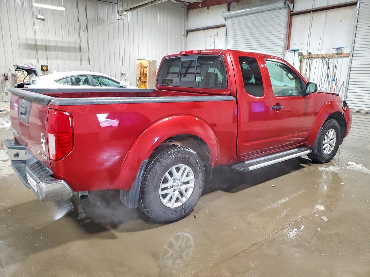 2015 Nissan Frontier Sv Темно-бордовый vin: 1N6AD0CW1FN717895