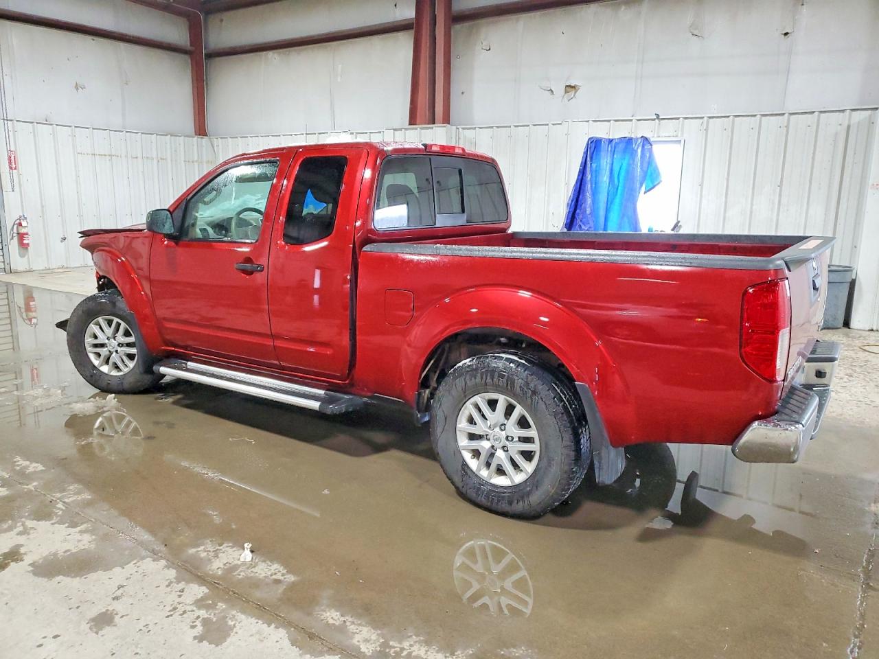 2015 Nissan Frontier Sv Темно-бордовый vin: 1N6AD0CW1FN717895