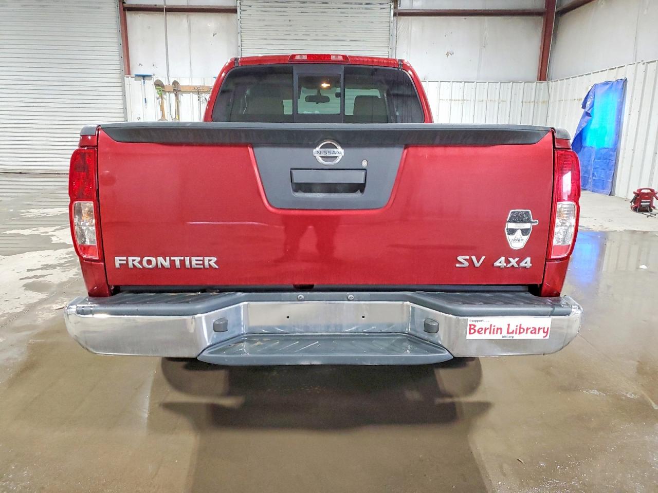 2015 Nissan Frontier Sv Темно-бордовый vin: 1N6AD0CW1FN717895