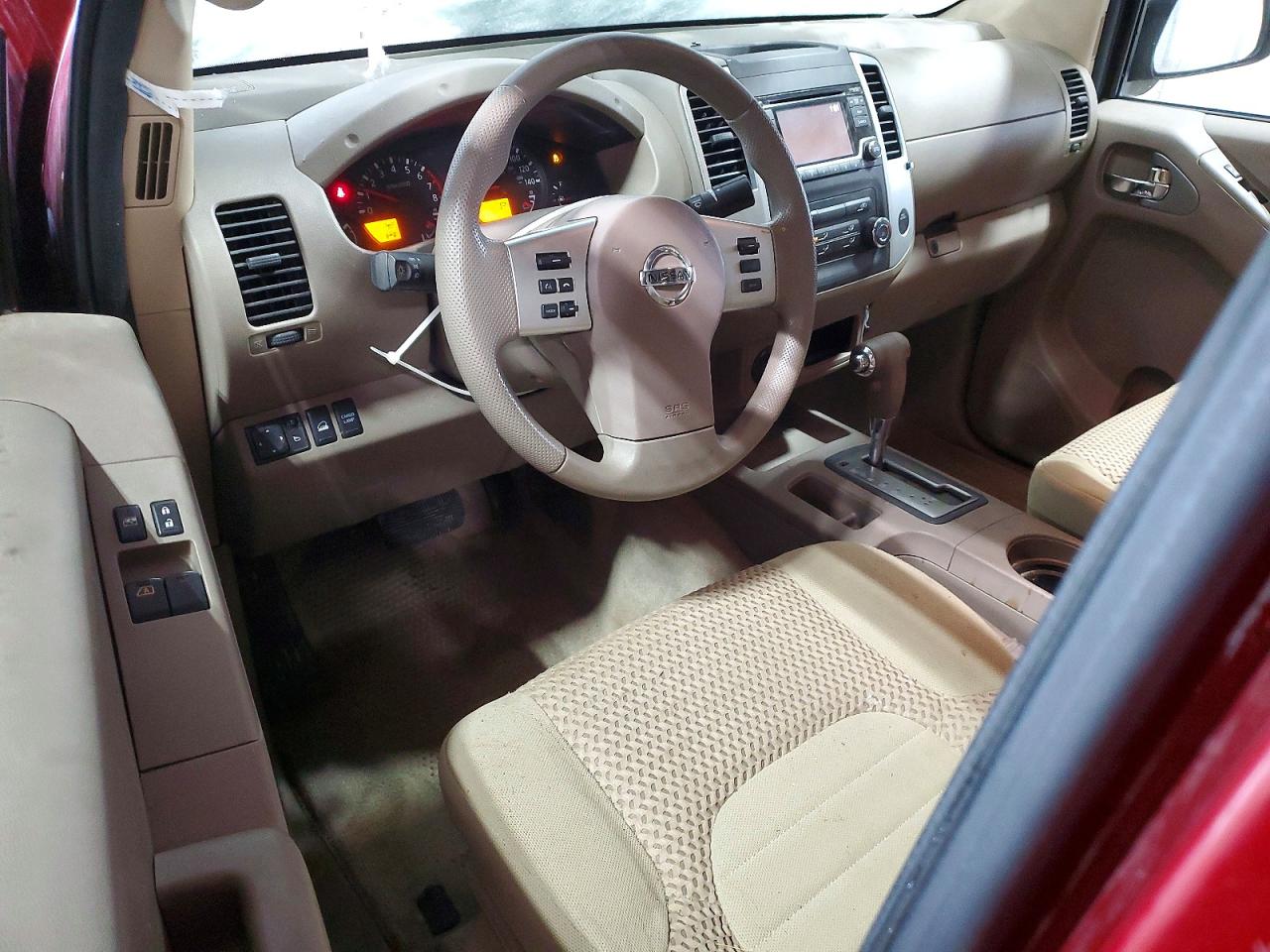 2015 Nissan Frontier Sv Темно-бордовый vin: 1N6AD0CW1FN717895