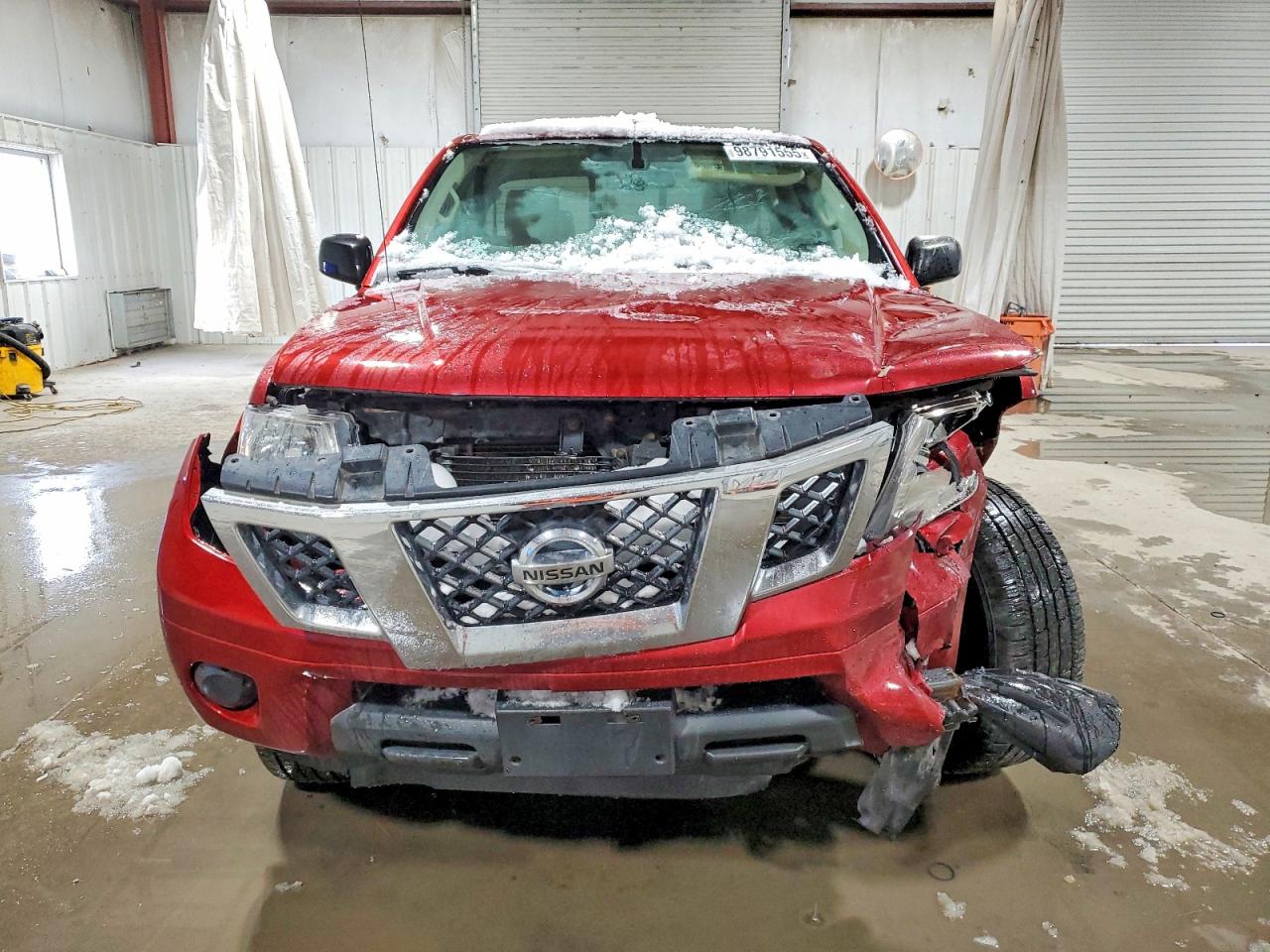 2015 Nissan Frontier Sv Темно-бордовый vin: 1N6AD0CW1FN717895
