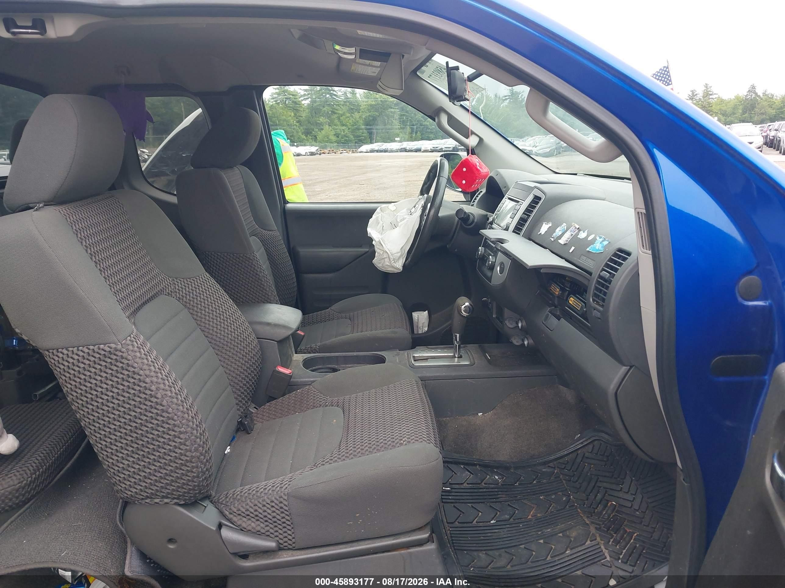 2015 Nissan Frontier Sv Blue vin: 1N6AD0CW1FN745454