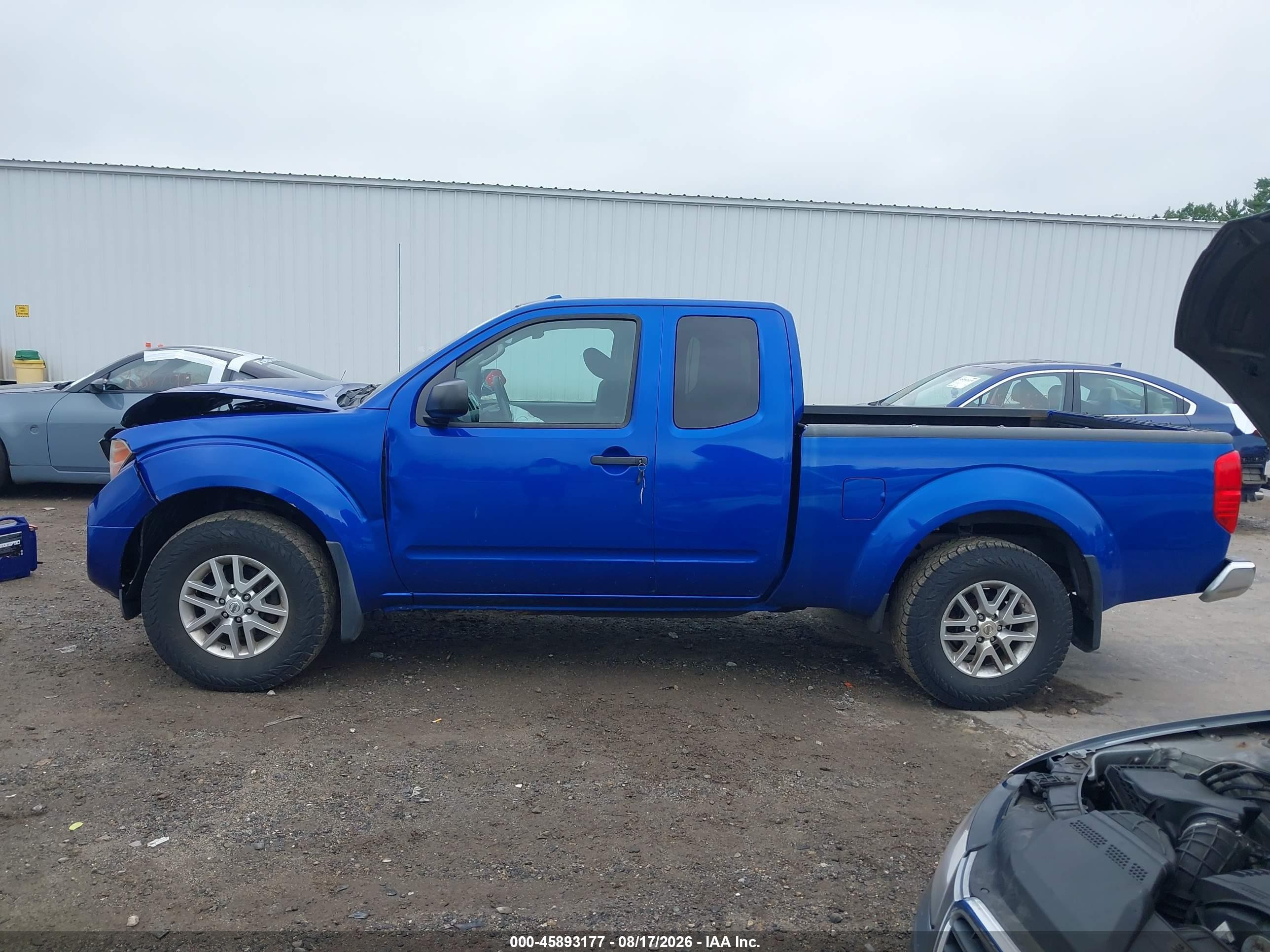 2015 Nissan Frontier Sv Blue vin: 1N6AD0CW1FN745454