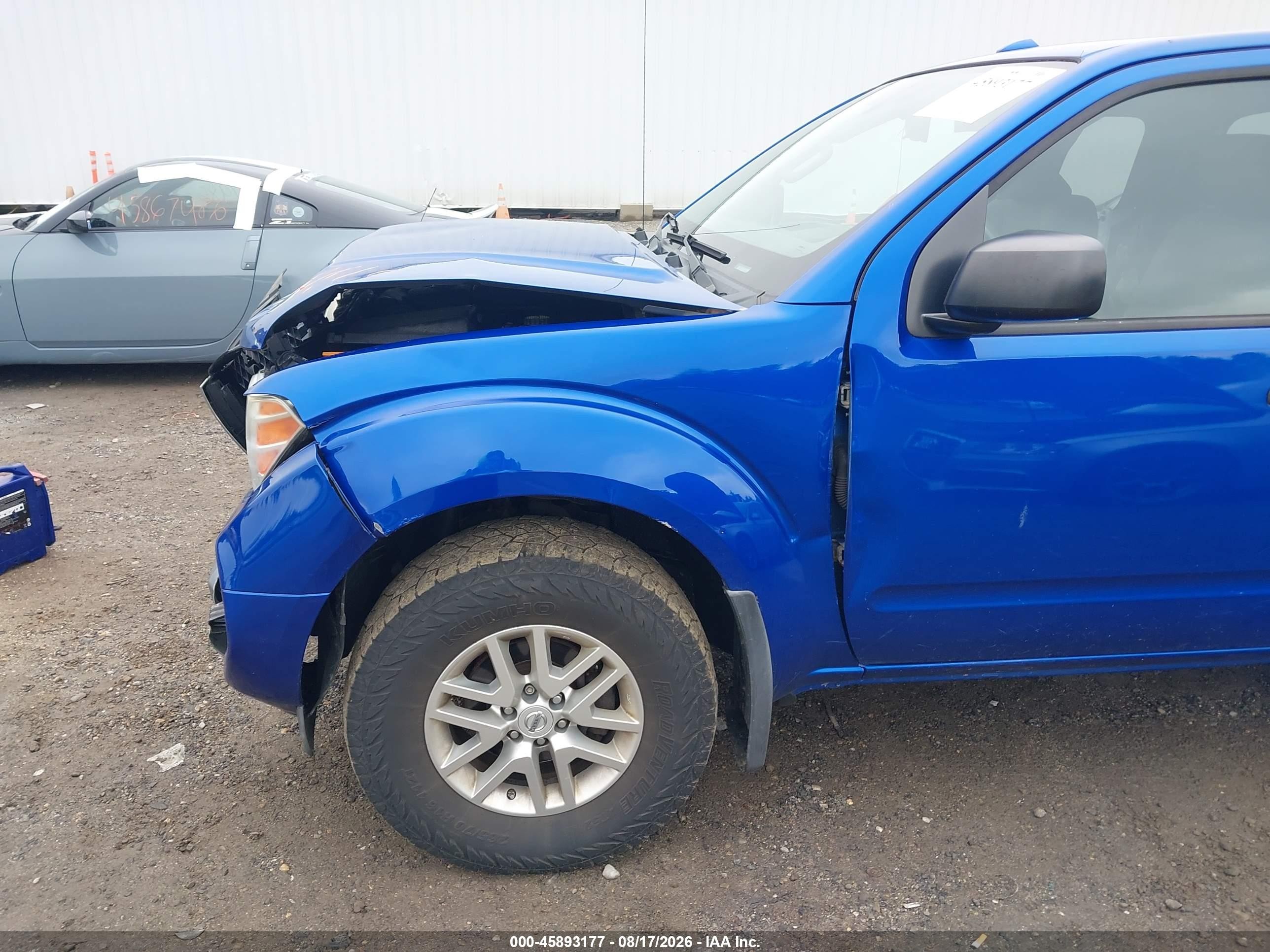 2015 Nissan Frontier Sv Blue vin: 1N6AD0CW1FN745454