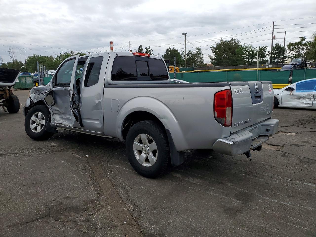 2010 Nissan Frontier Se V6 Silver vin: 1N6AD0CW2AC406898