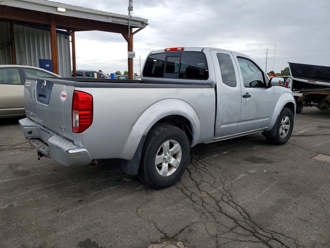 2010 Nissan Frontier Se V6 Silver vin: 1N6AD0CW2AC406898