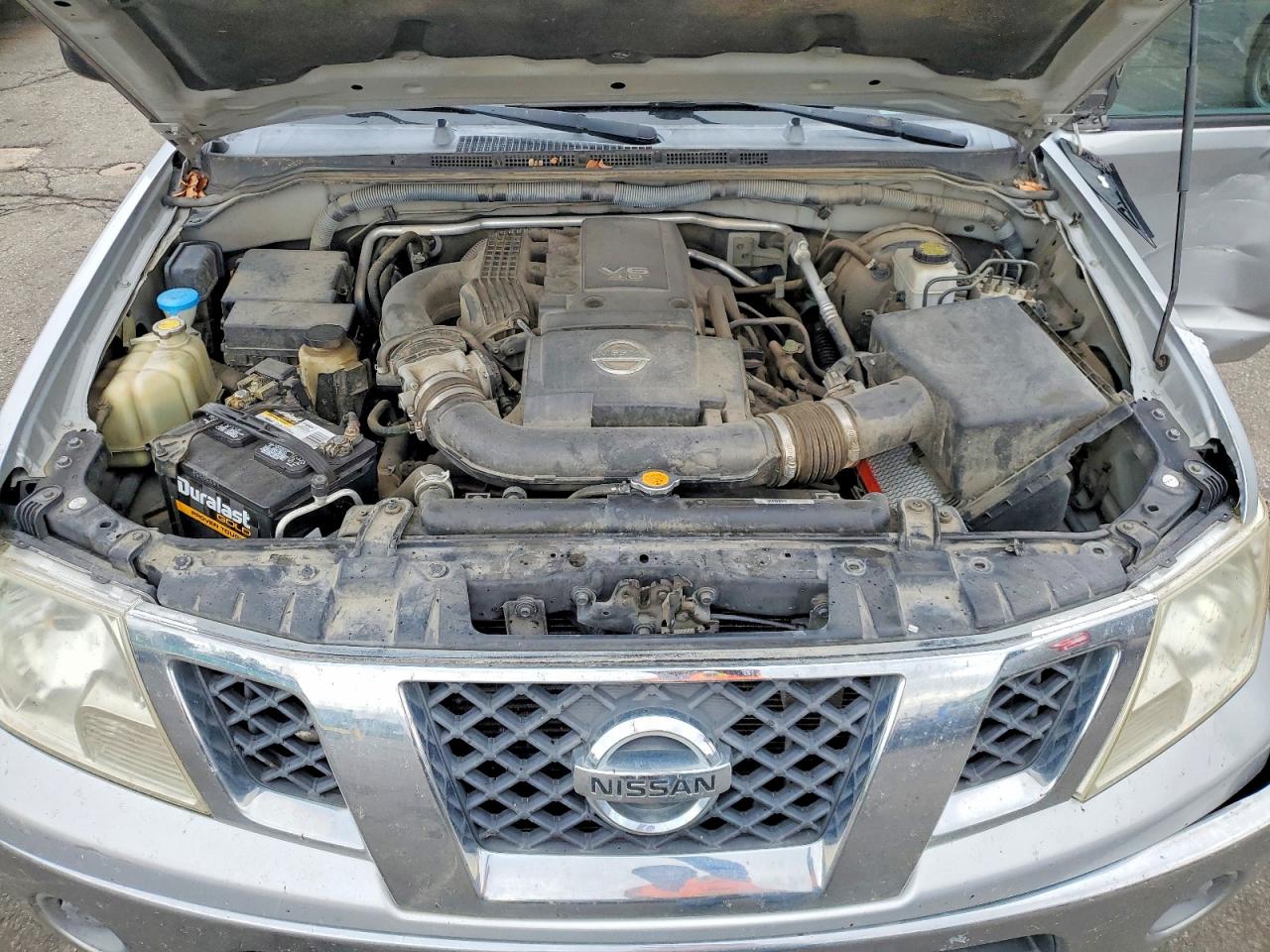 2010 Nissan Frontier Se V6 Silver vin: 1N6AD0CW2AC406898