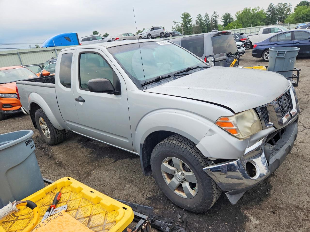 2010 Nissan Frontier Se V6 Silver vin: 1N6AD0CW2AC409509