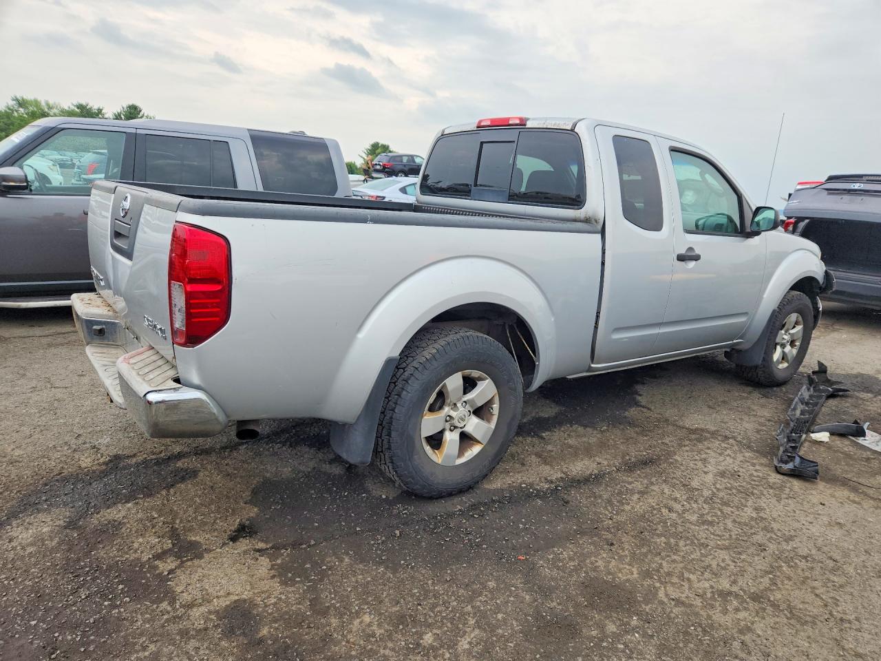 2010 Nissan Frontier Se V6 Silver vin: 1N6AD0CW2AC409509