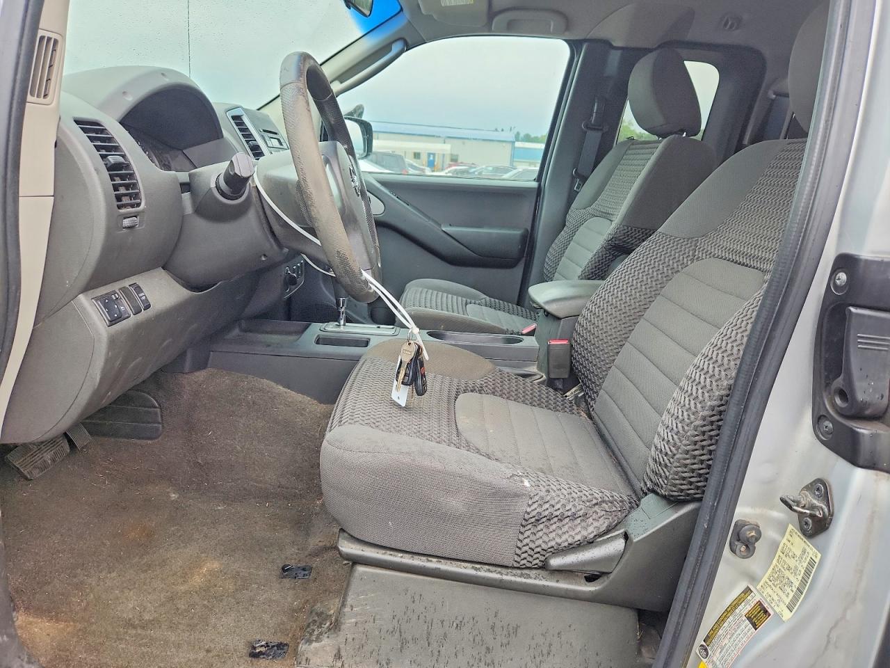 2010 Nissan Frontier Se V6 Silver vin: 1N6AD0CW2AC409509