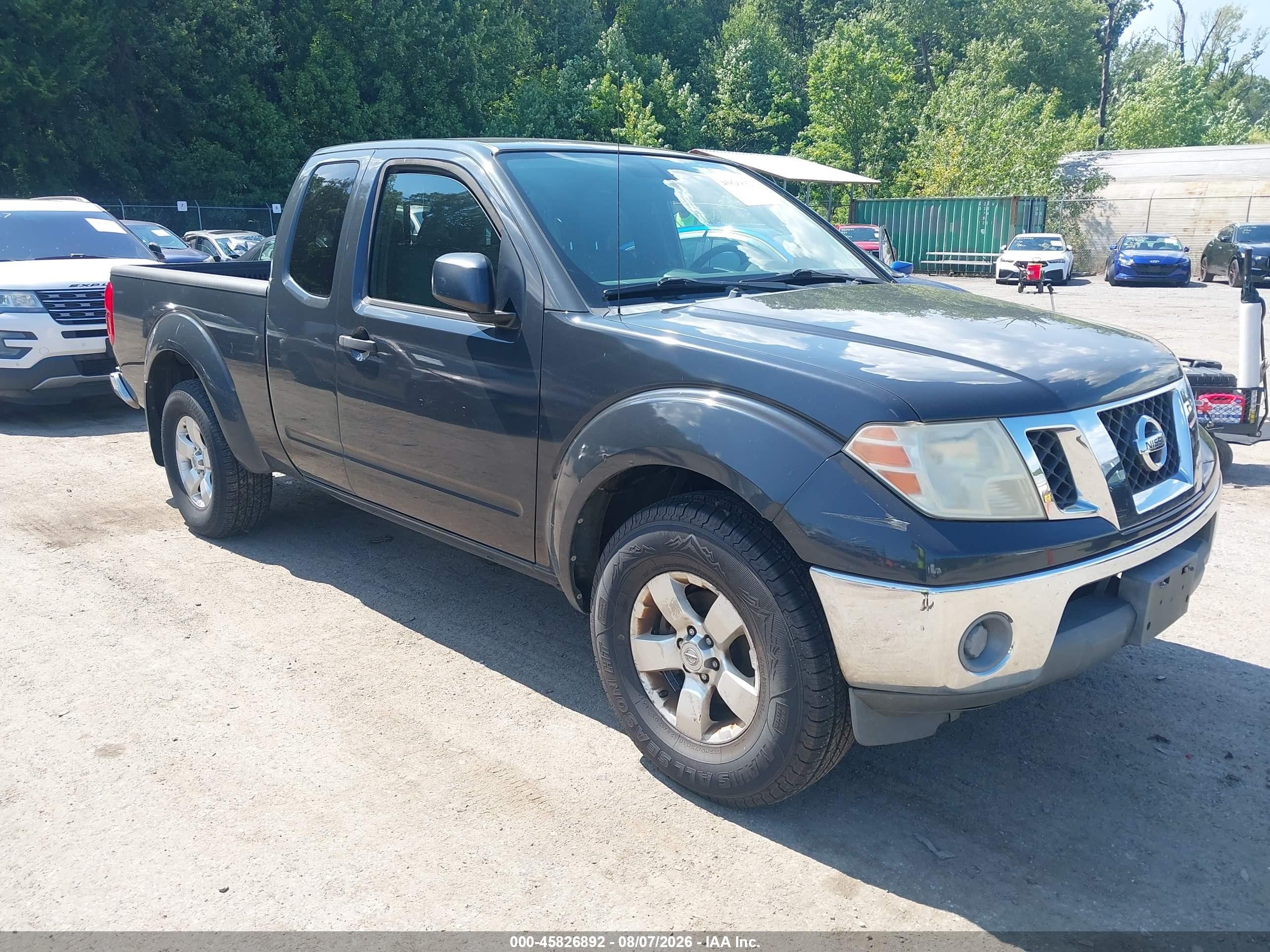 2010 Nissan Frontier Se Серый vin: 1N6AD0CW2AC425130