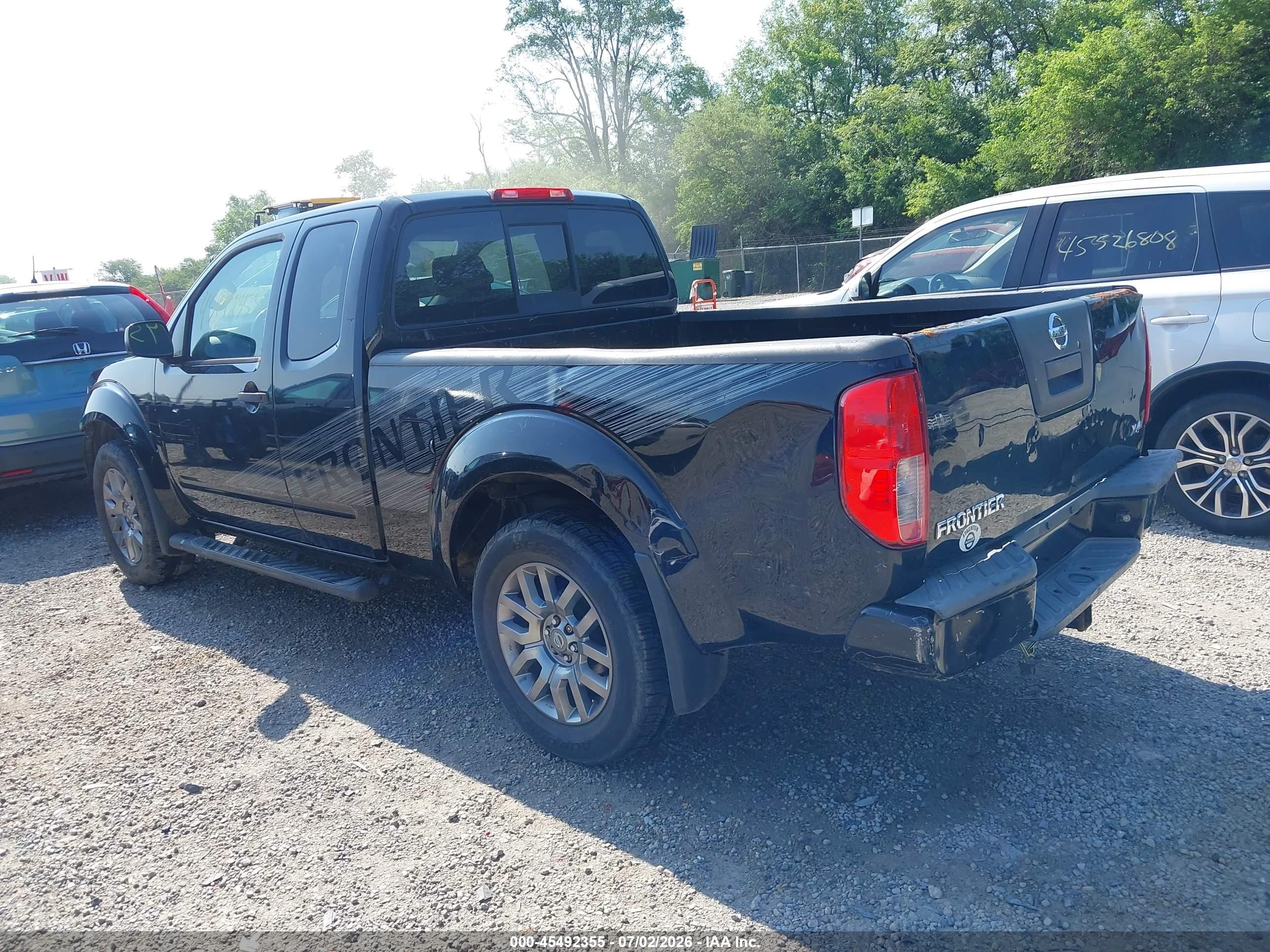 2012 Nissan Frontier Sv Black vin: 1N6AD0CW2CC400750
