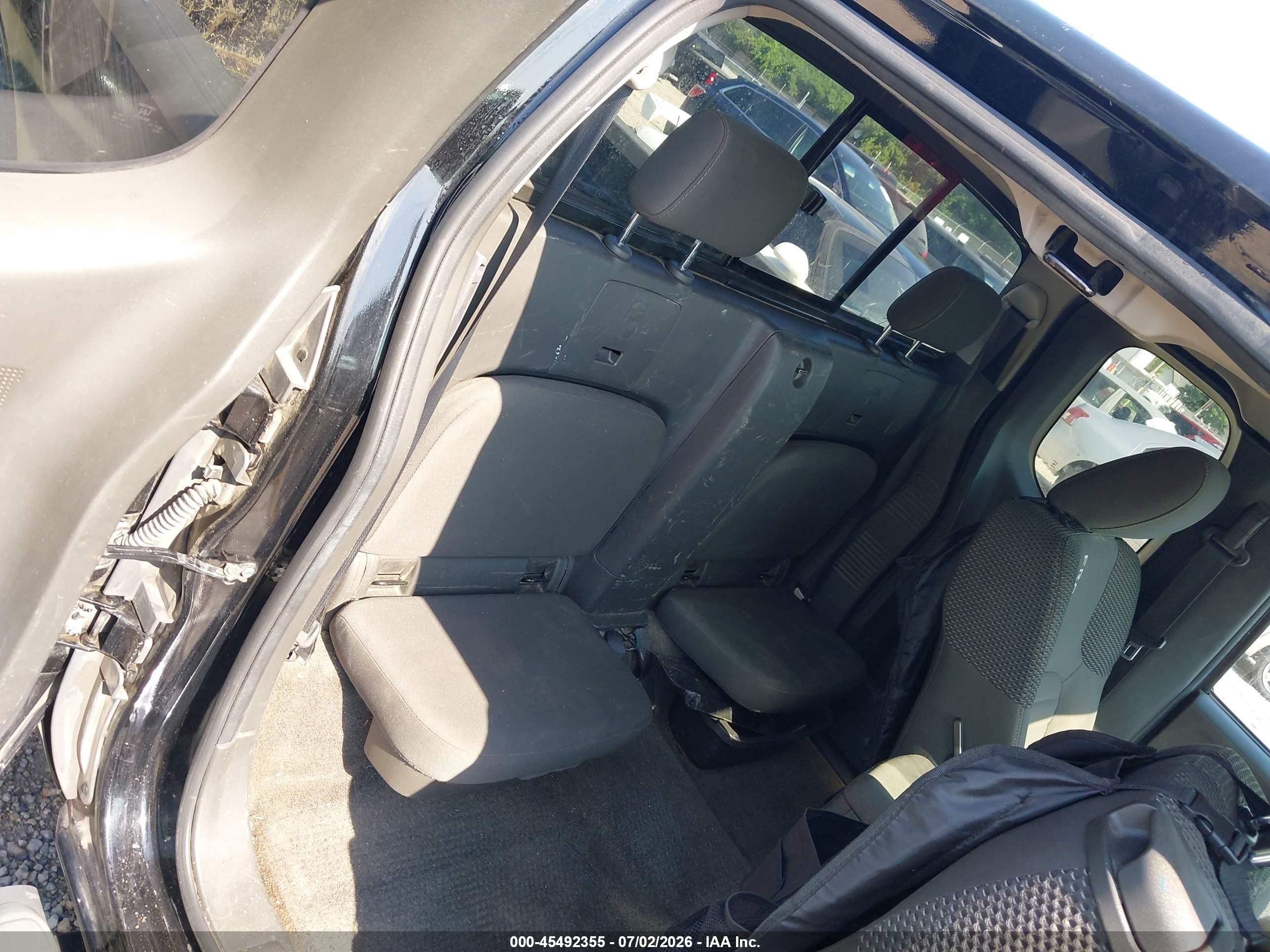 2012 Nissan Frontier Sv Black vin: 1N6AD0CW2CC400750