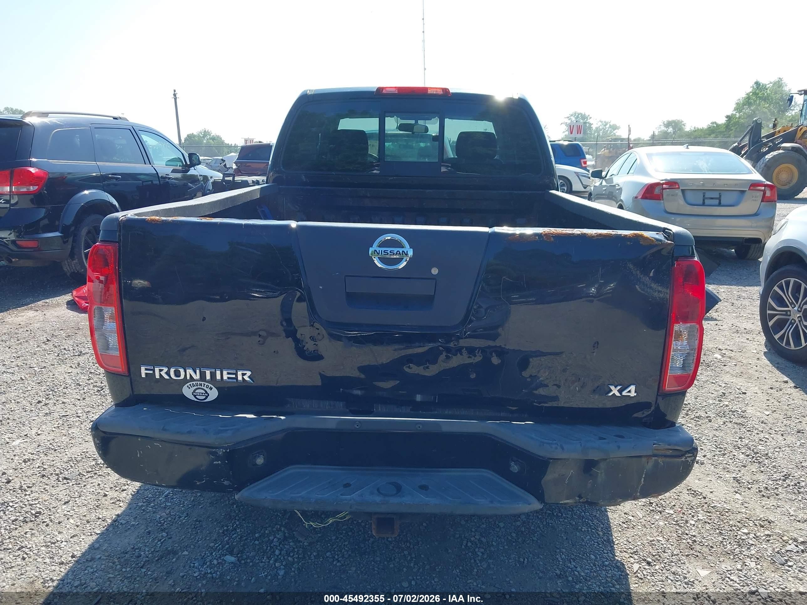 2012 Nissan Frontier Sv Black vin: 1N6AD0CW2CC400750