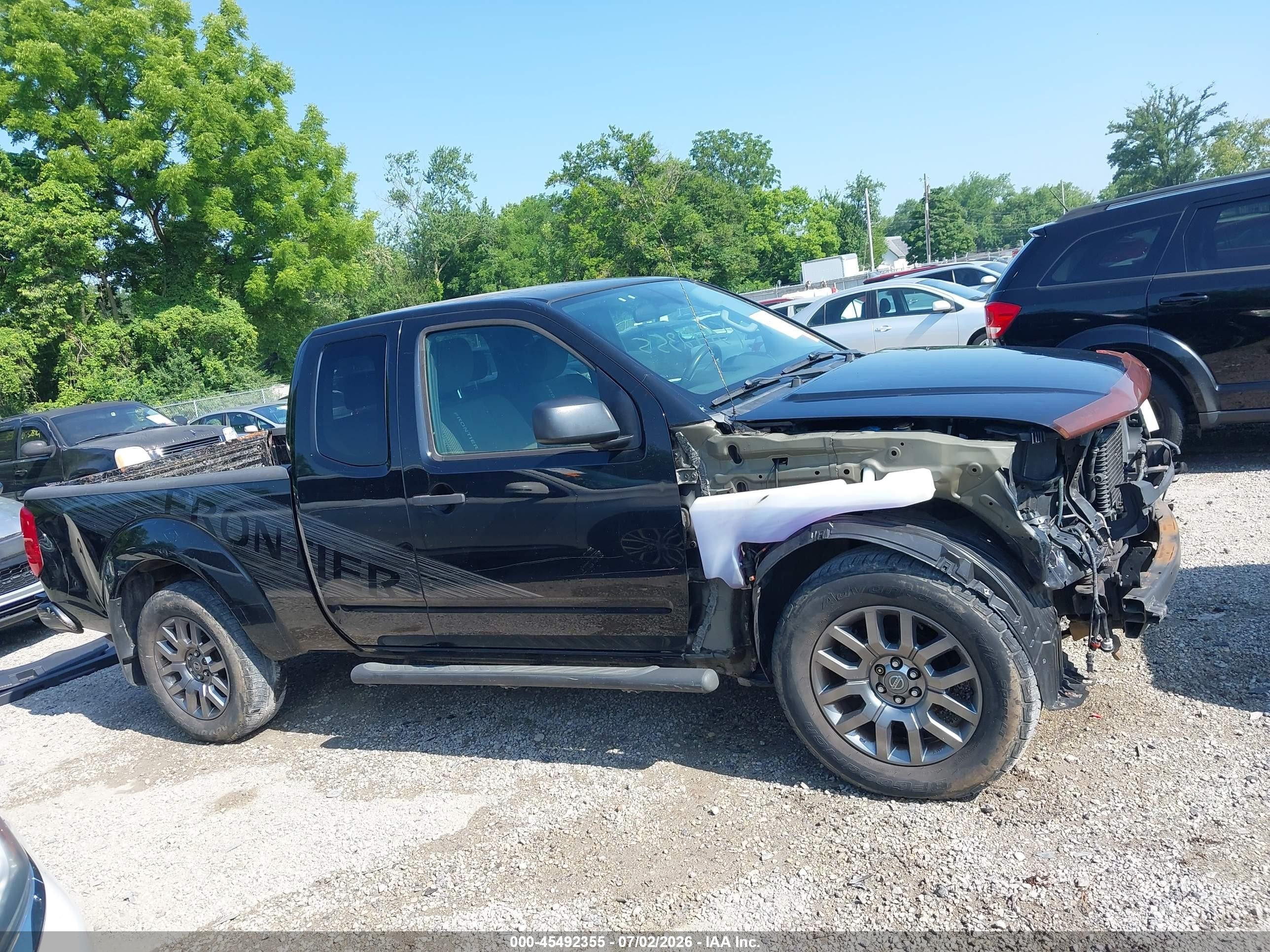 2012 Nissan Frontier Sv Black vin: 1N6AD0CW2CC400750