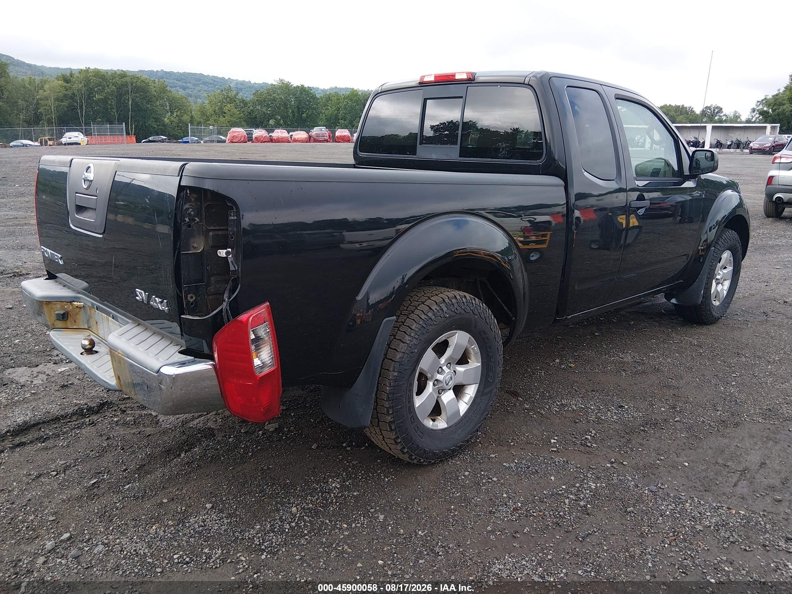 2012 Nissan Frontier Sv Black vin: 1N6AD0CW2CC422957