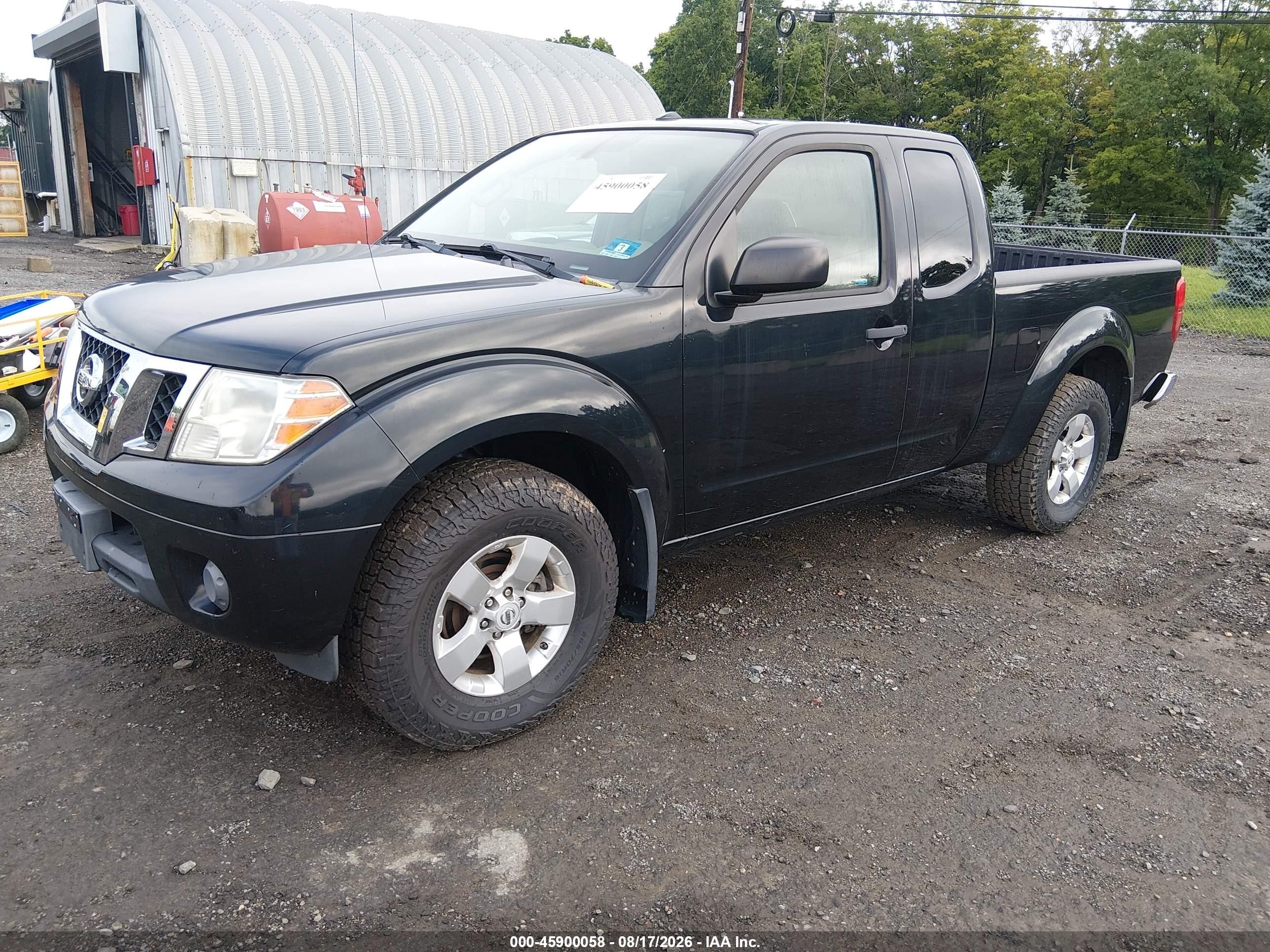 2012 Nissan Frontier Sv Black vin: 1N6AD0CW2CC422957