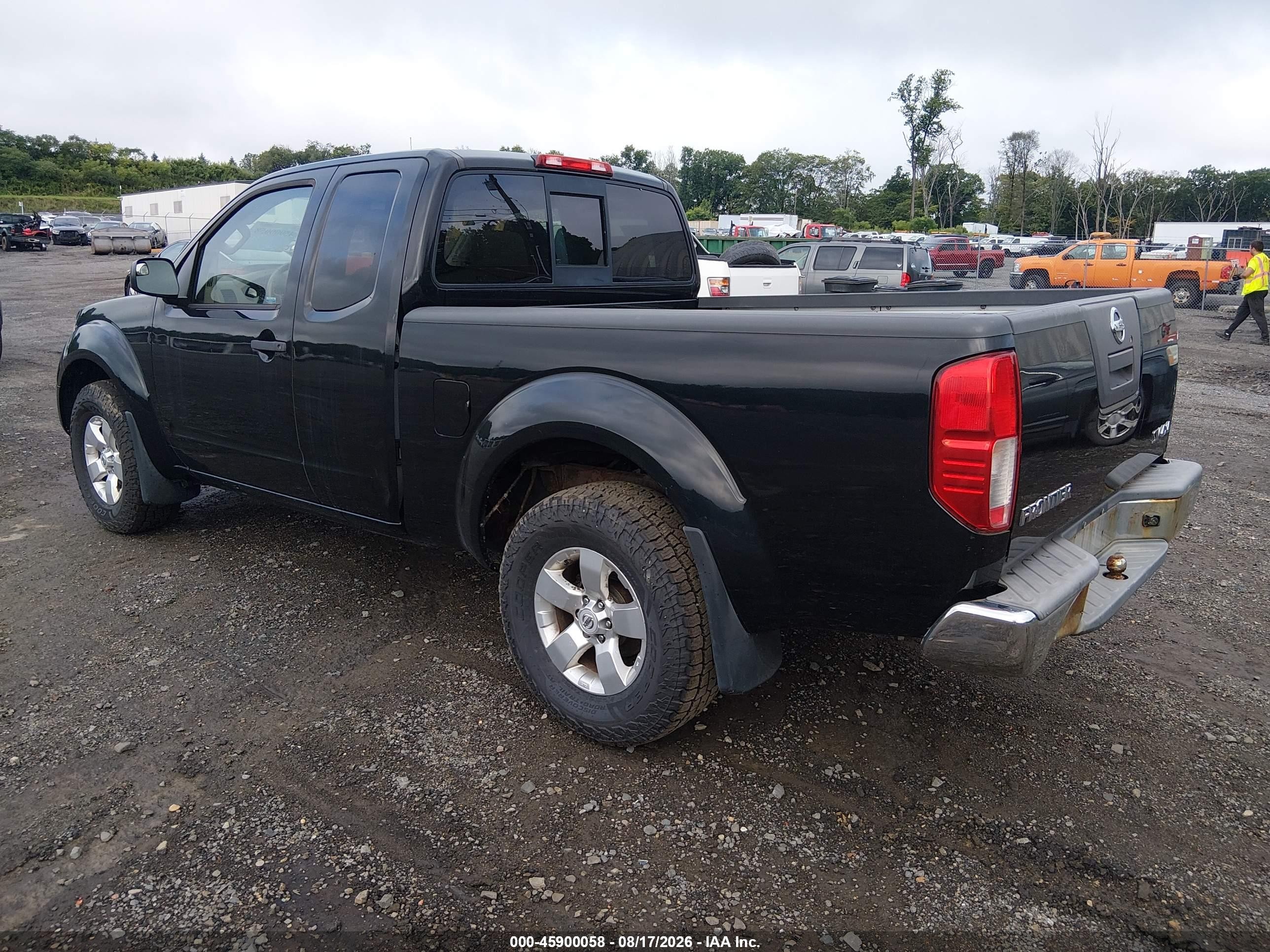 2012 Nissan Frontier Sv Black vin: 1N6AD0CW2CC422957