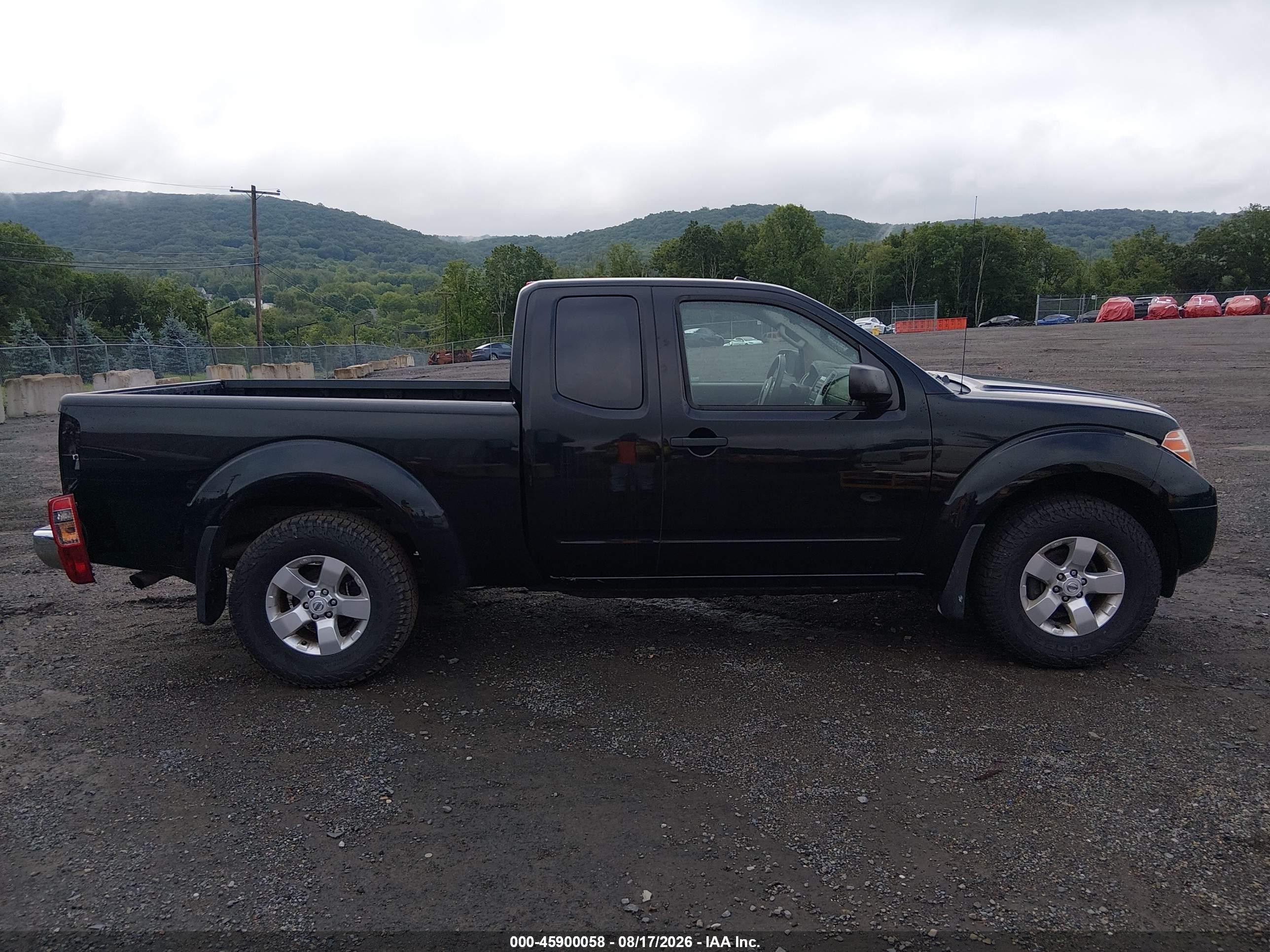 2012 Nissan Frontier Sv Black vin: 1N6AD0CW2CC422957