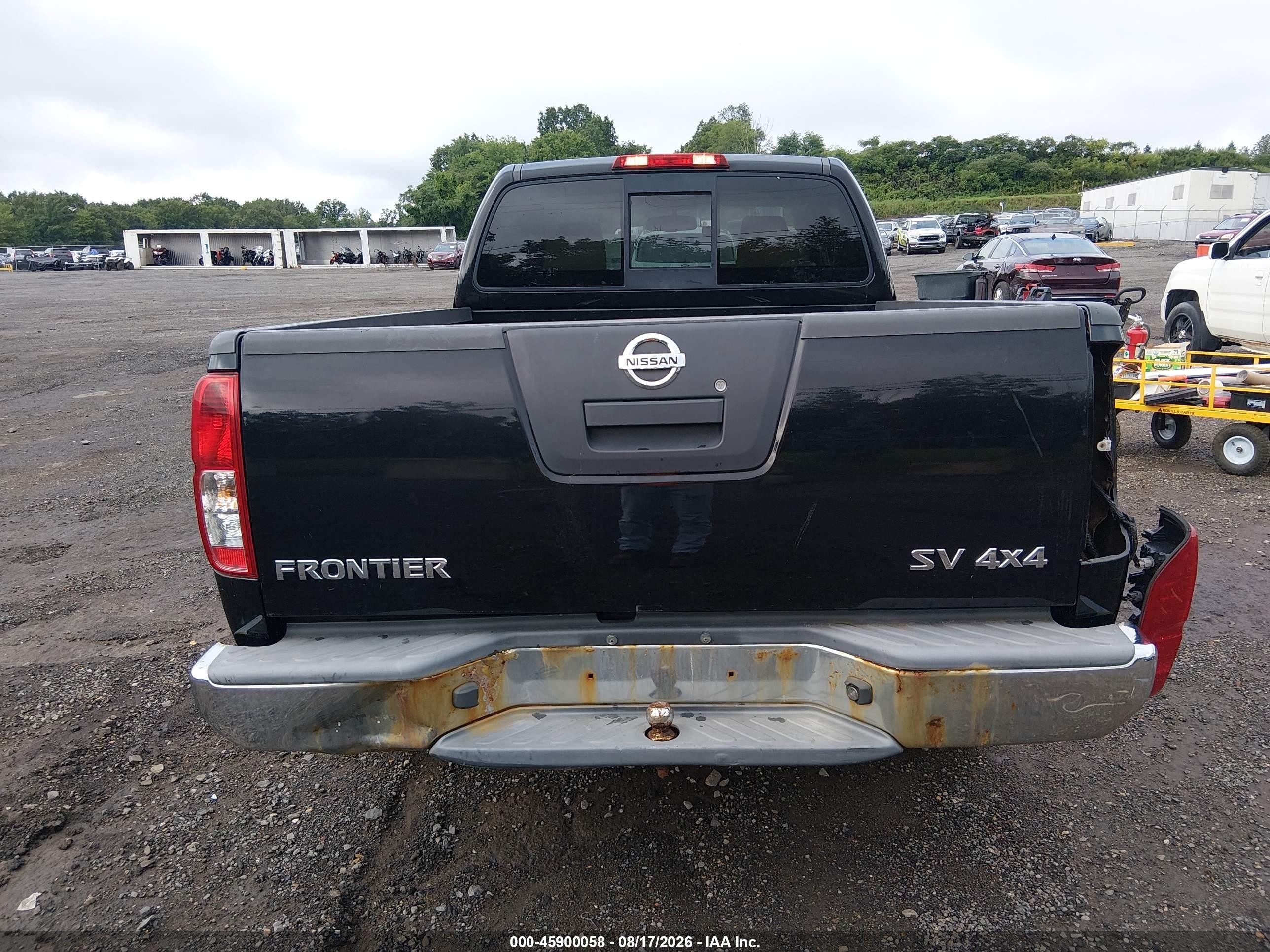 2012 Nissan Frontier Sv Black vin: 1N6AD0CW2CC422957
