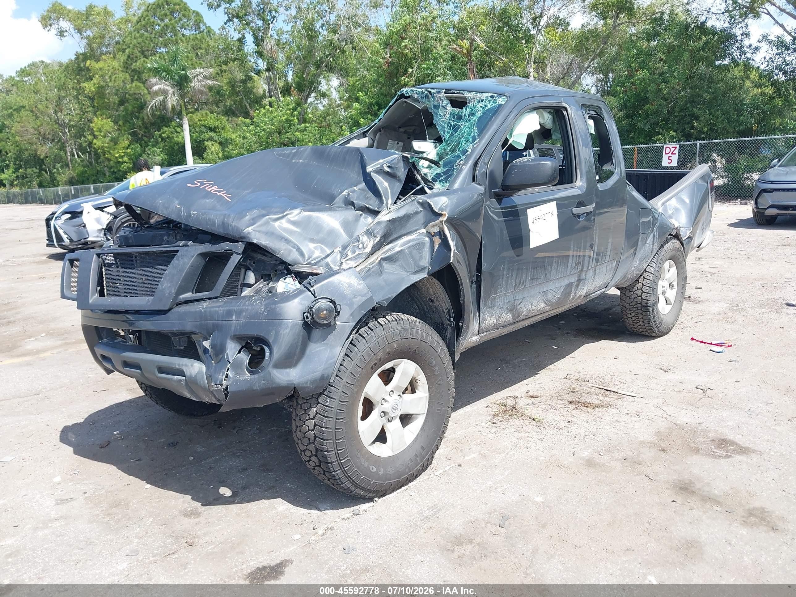 2012 Nissan Frontier Sv Black vin: 1N6AD0CW2CC425194