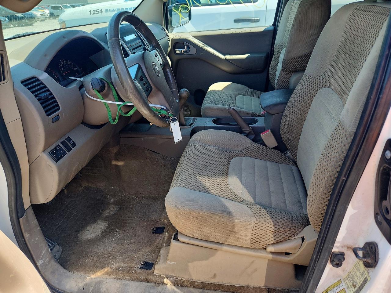2012 Nissan Frontier Sv V6 White vin: 1N6AD0CW2CC471933