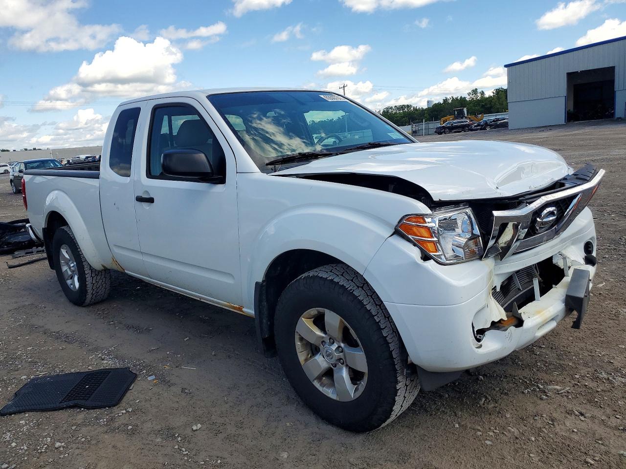 2012 Nissan Frontier Sv V6 White vin: 1N6AD0CW2CC471933