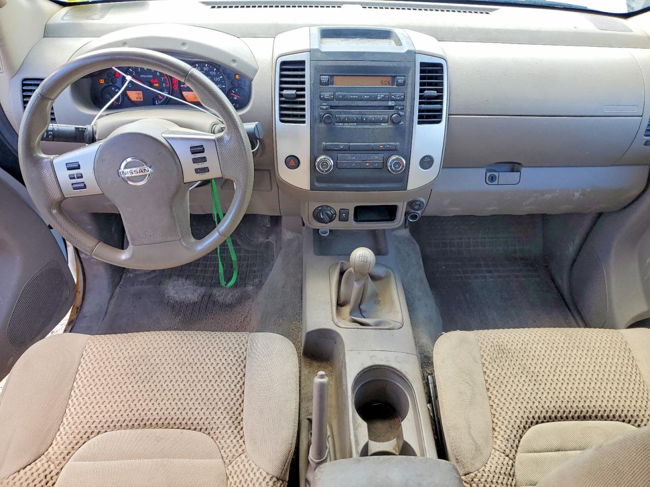 2012 Nissan Frontier Sv V6 White vin: 1N6AD0CW2CC471933