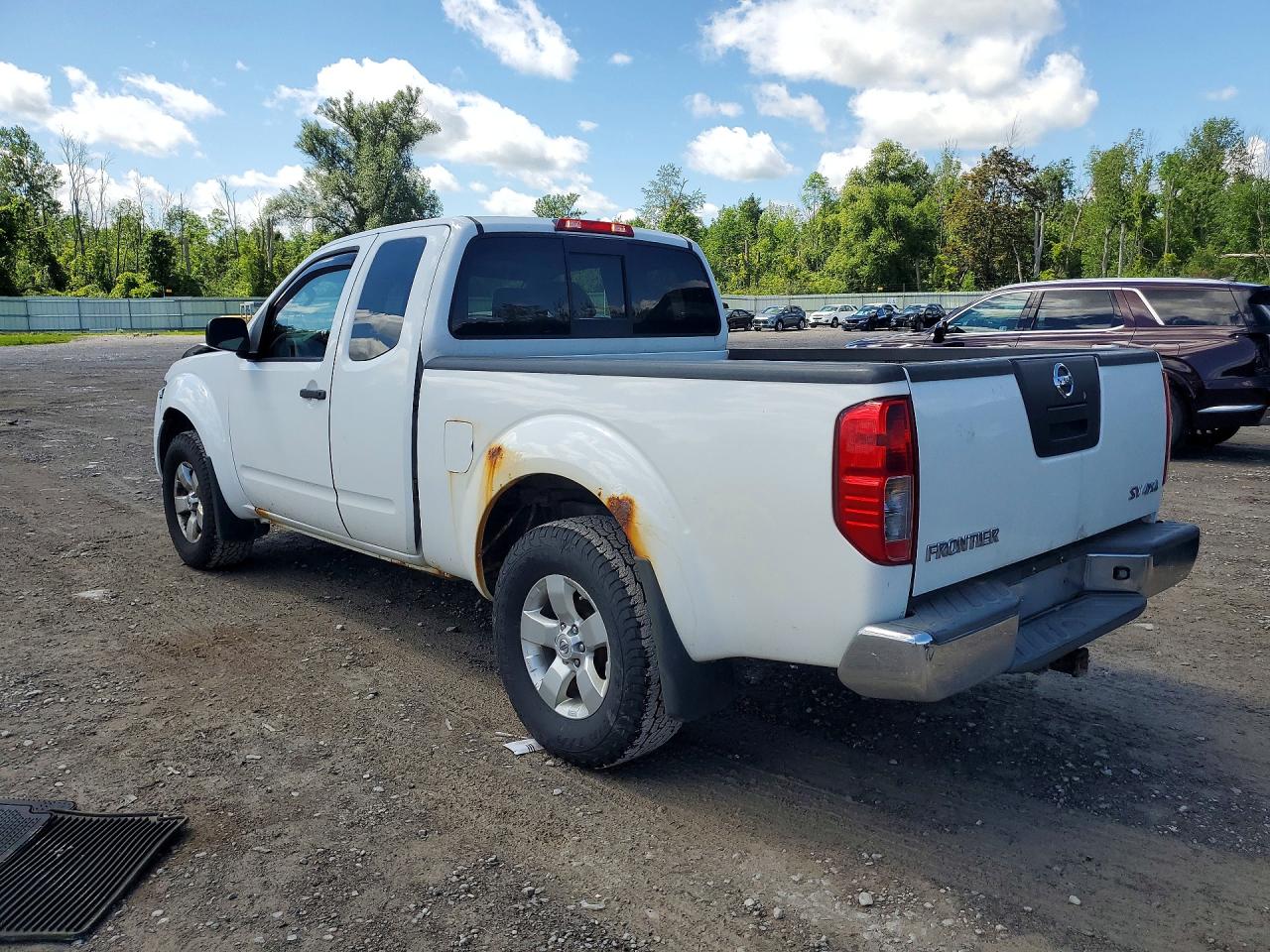 2012 Nissan Frontier Sv V6 White vin: 1N6AD0CW2CC471933
