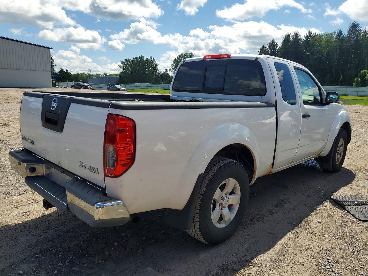 2012 Nissan Frontier Sv V6 White vin: 1N6AD0CW2CC471933