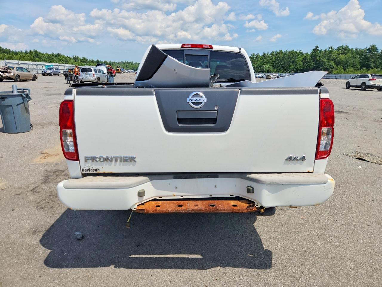2012 Nissan Frontier Sv/pro-4x White vin: 1N6AD0CW2CC477294