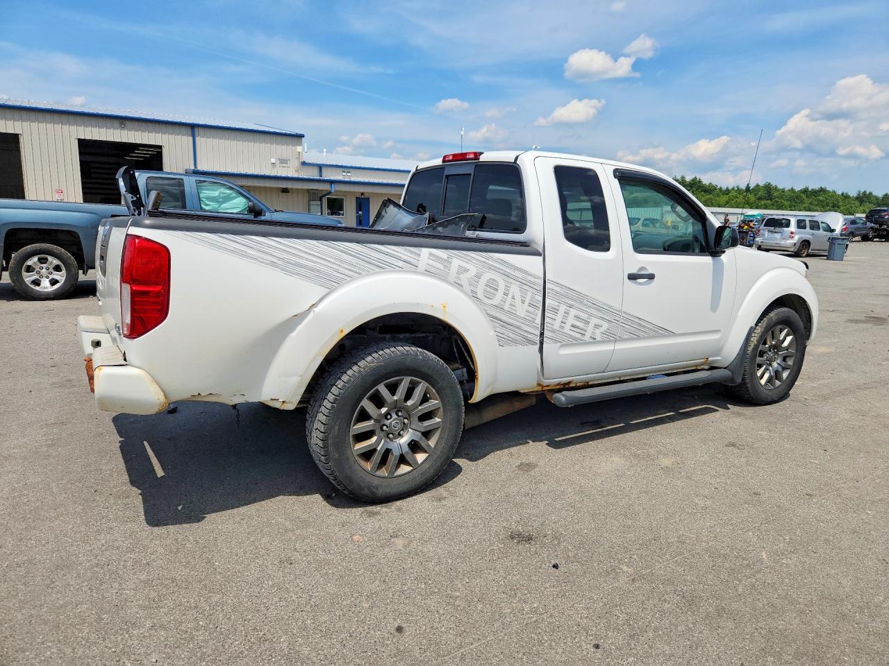 2012 Nissan Frontier Sv/pro-4x White vin: 1N6AD0CW2CC477294