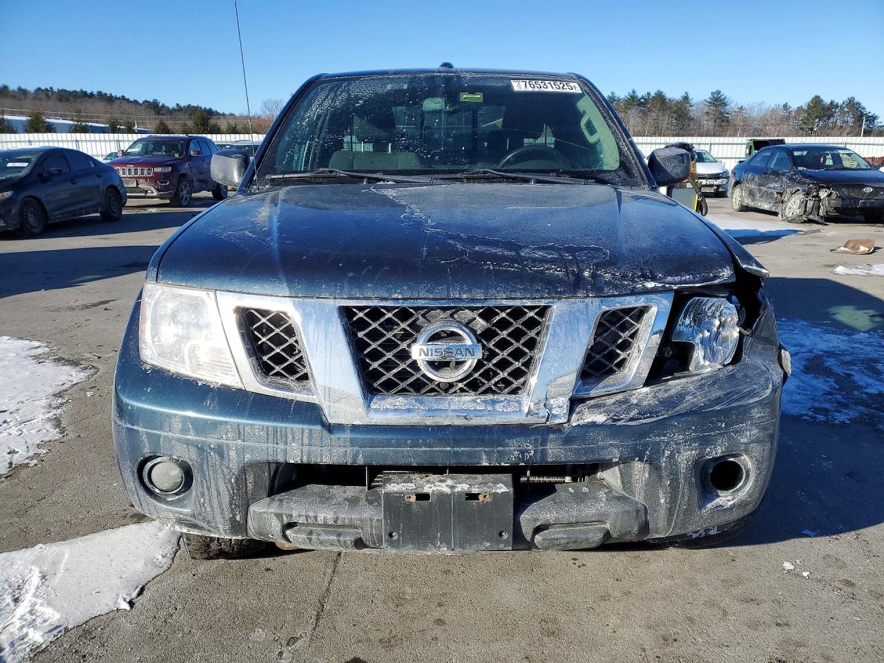 2013 Nissan Frontier Blue vin: 1N6AD0CW2DN734461