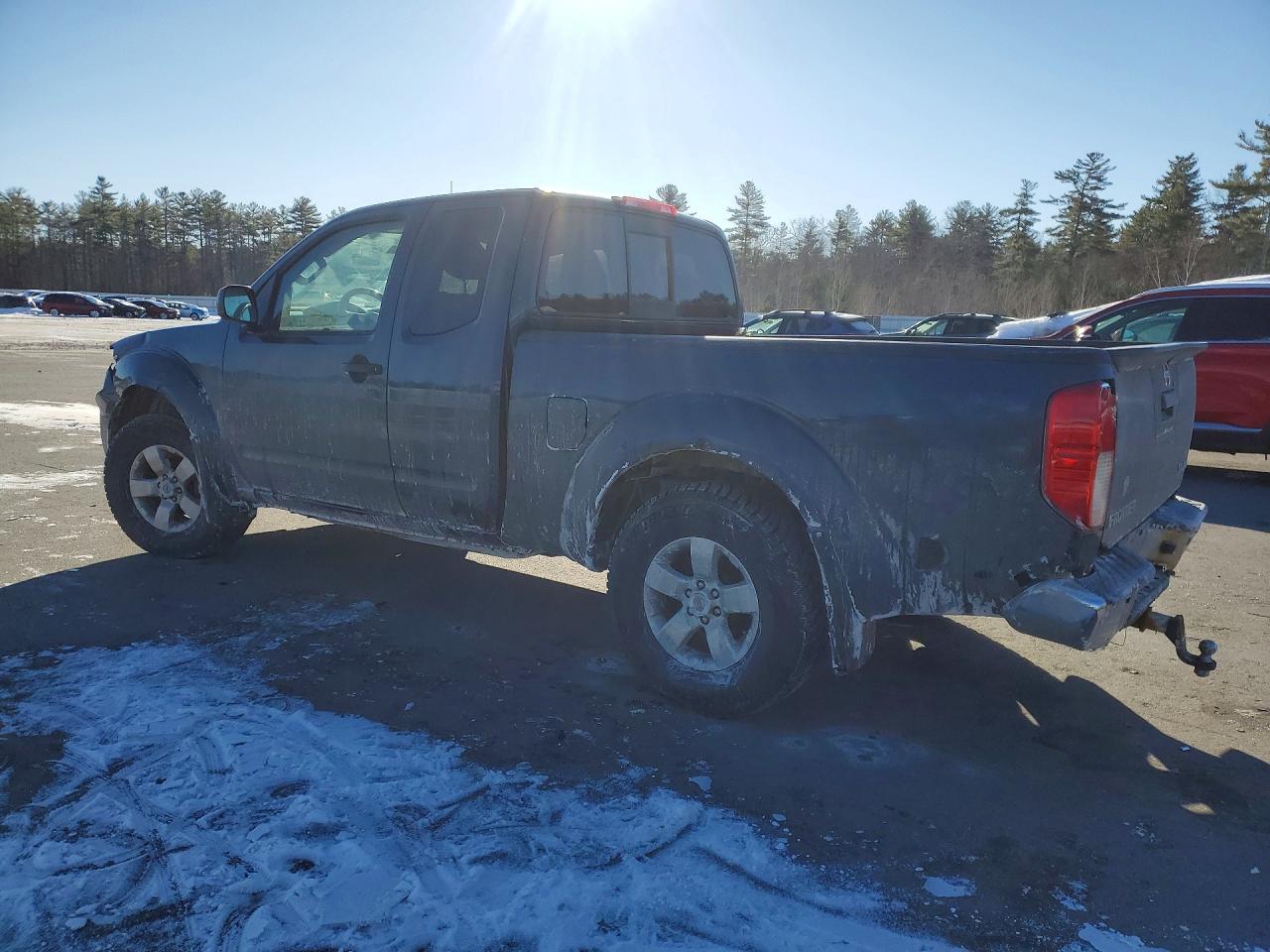 2013 Nissan Frontier Blue vin: 1N6AD0CW2DN734461