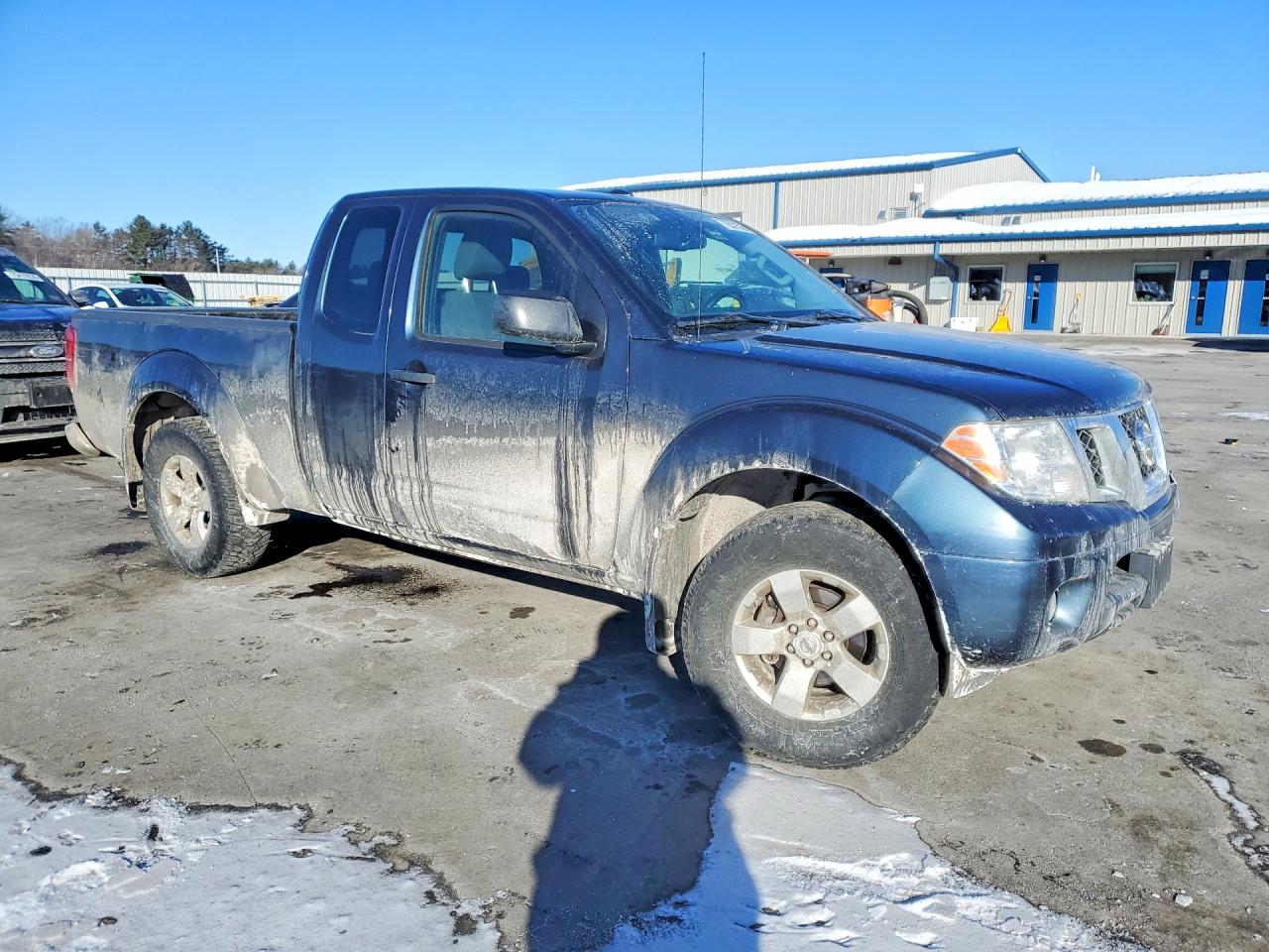 2013 Nissan Frontier Blue vin: 1N6AD0CW2DN734461