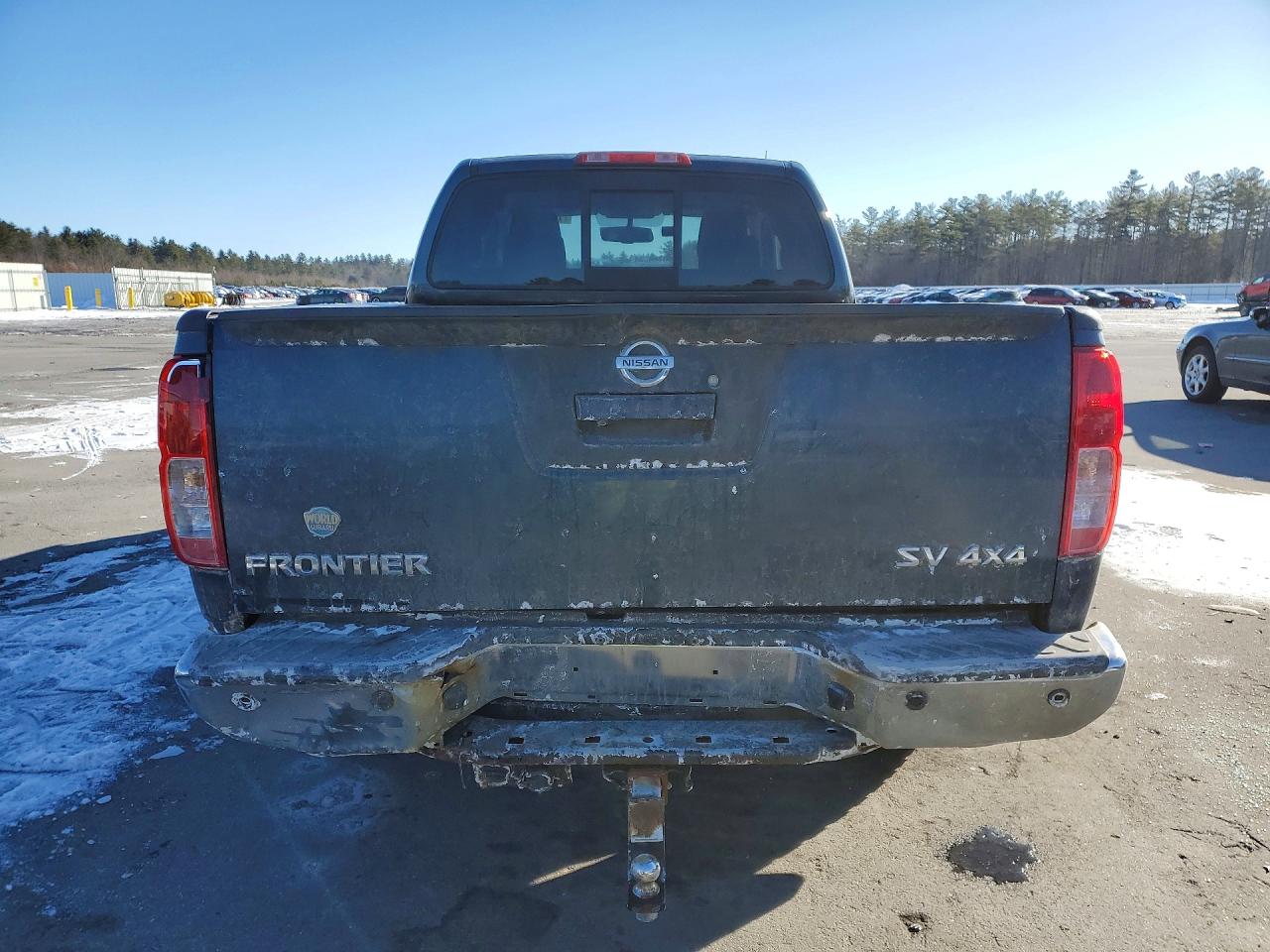 2013 Nissan Frontier Blue vin: 1N6AD0CW2DN734461