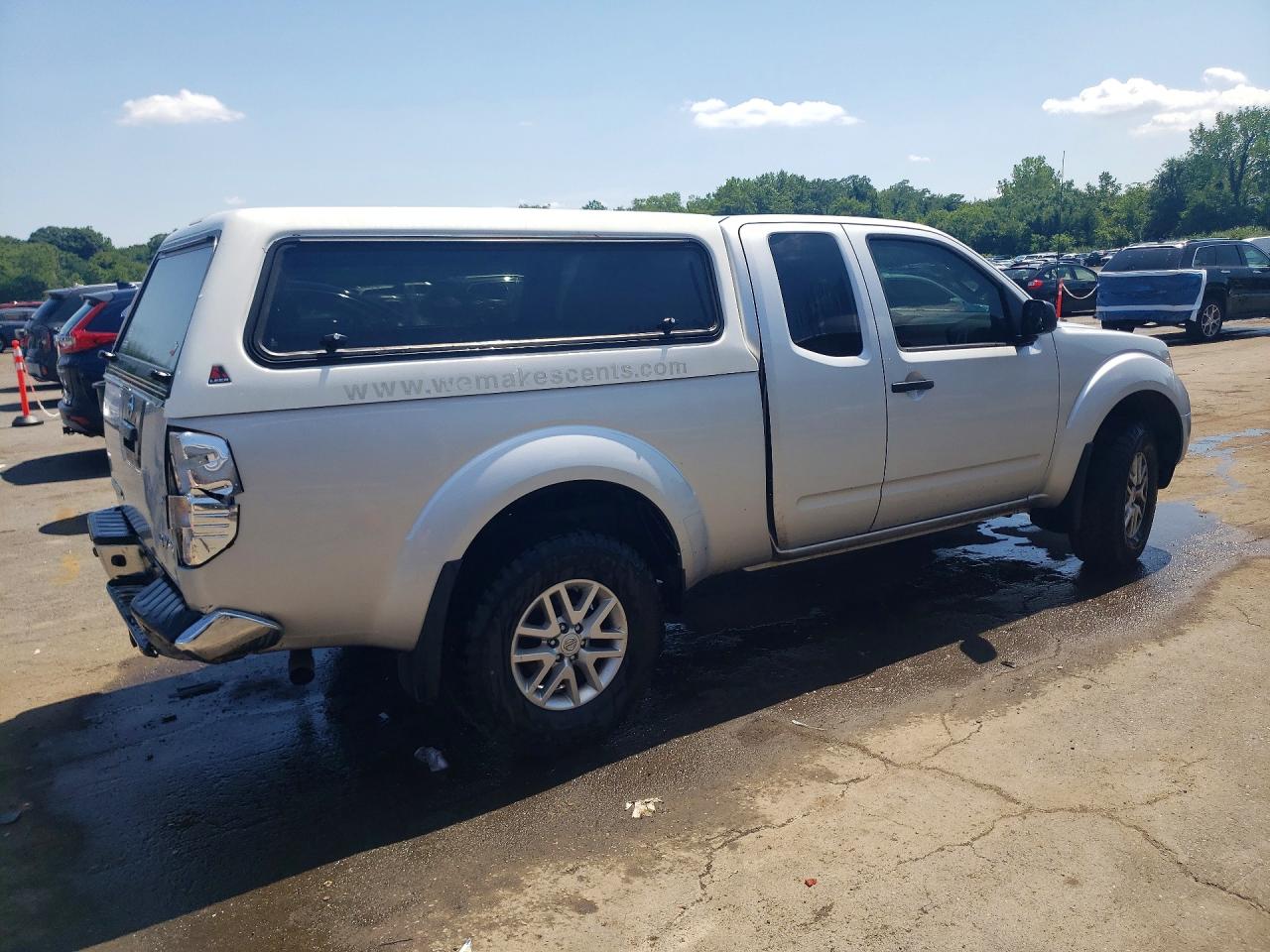 2014 Nissan Frontier Sv V6 Серебряный vin: 1N6AD0CW2EN741752