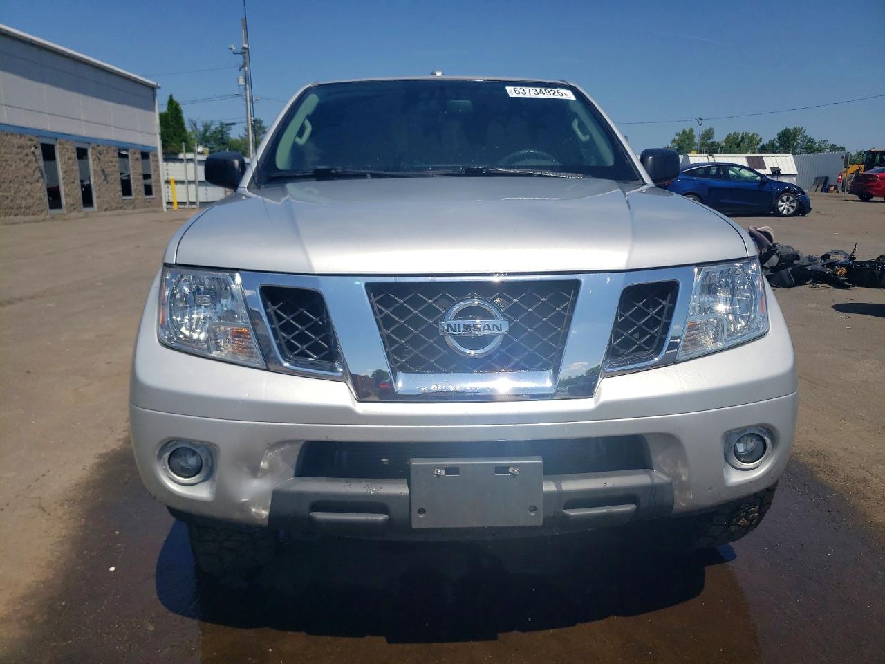 2014 Nissan Frontier Sv V6 Серебряный vin: 1N6AD0CW2EN741752