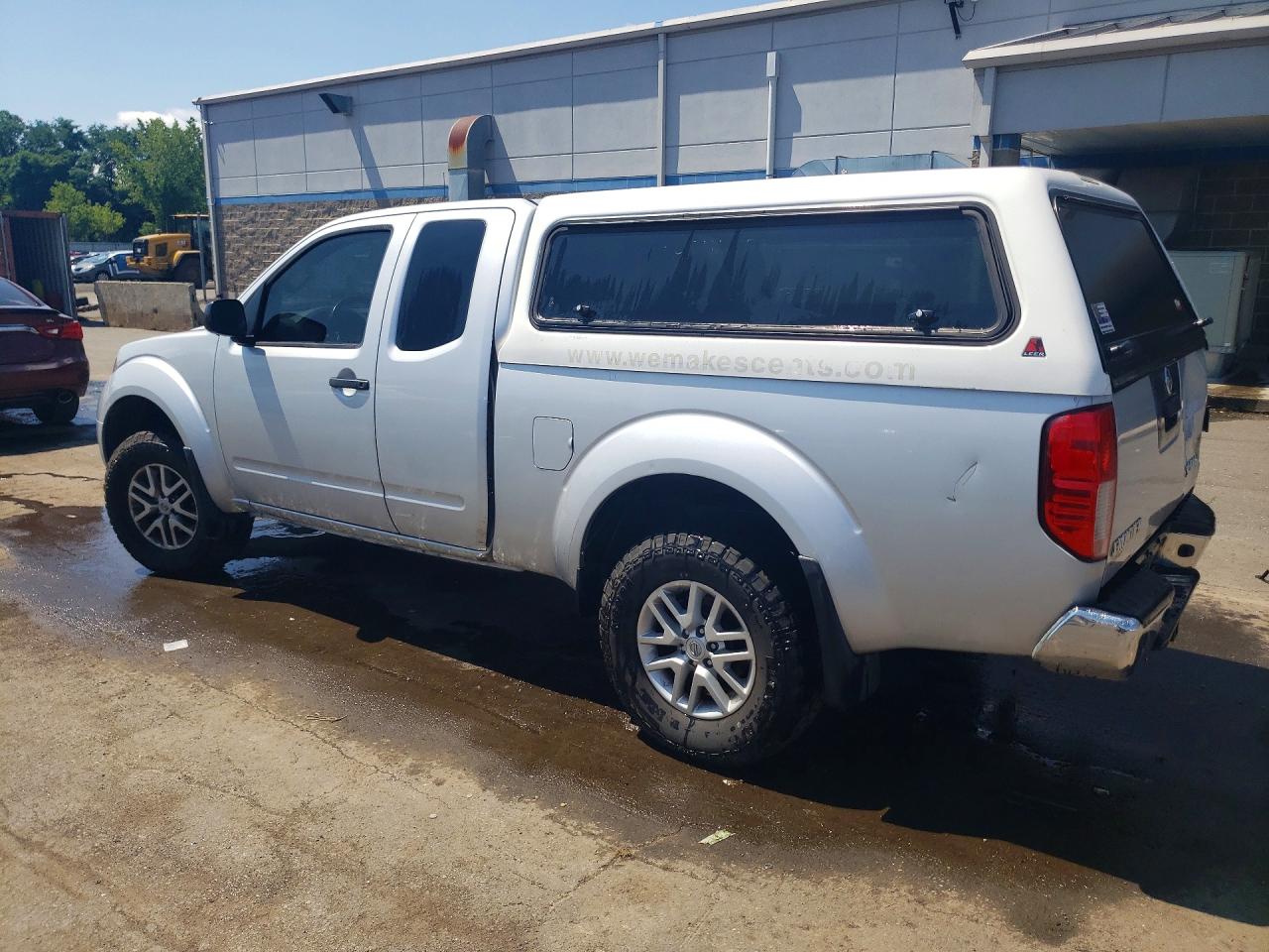 2014 Nissan Frontier Sv V6 Серебряный vin: 1N6AD0CW2EN741752