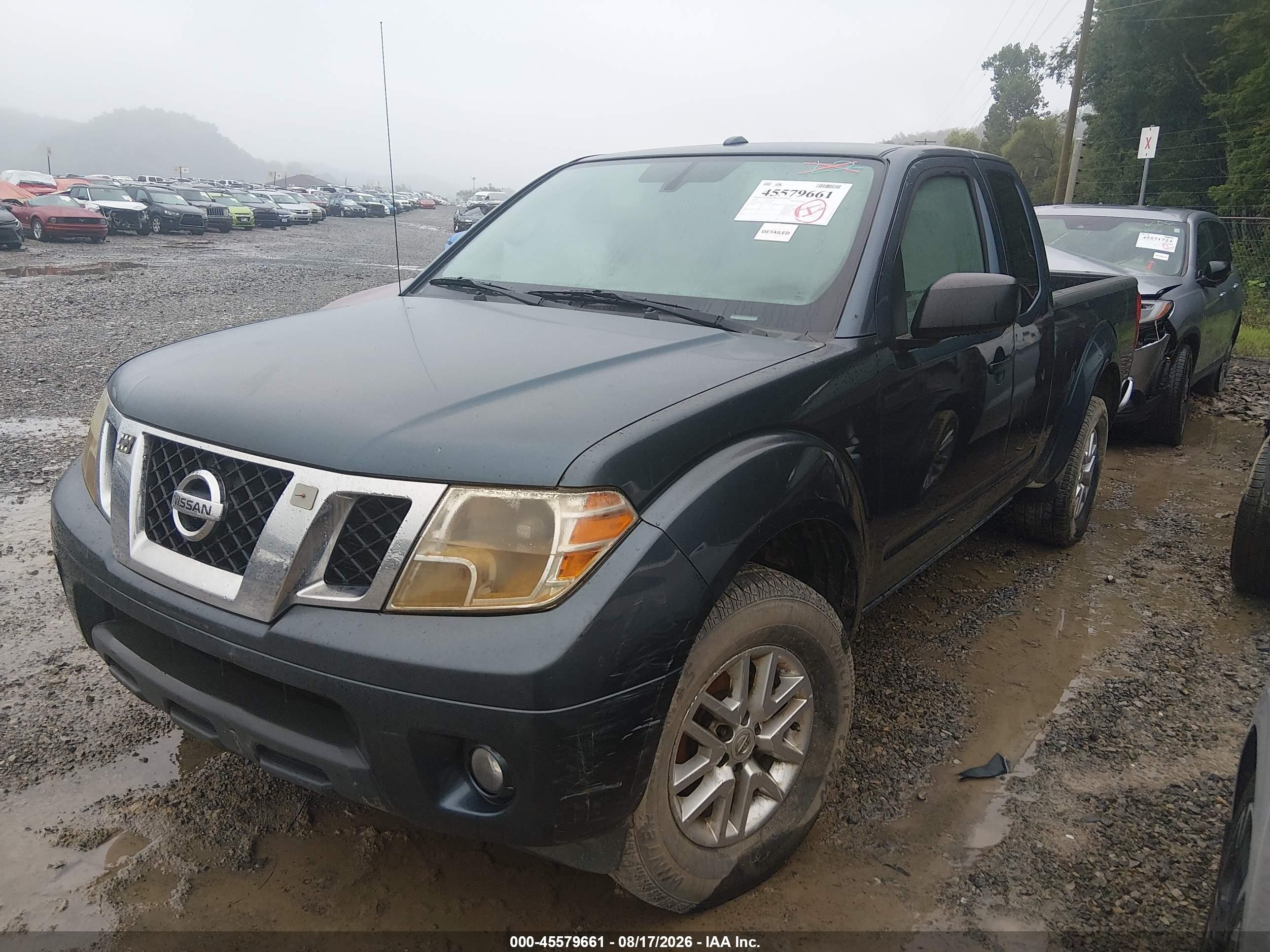 2014 Nissan Frontier Sv Blue vin: 1N6AD0CW2EN765422