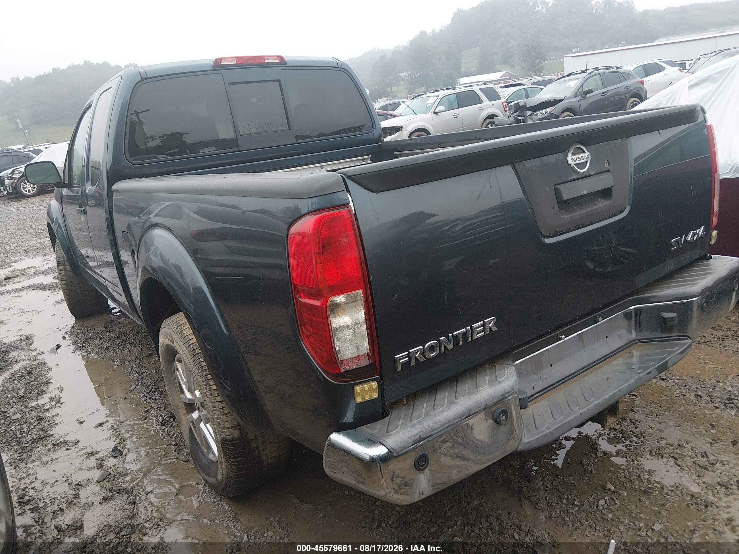 2014 Nissan Frontier Sv Blue vin: 1N6AD0CW2EN765422