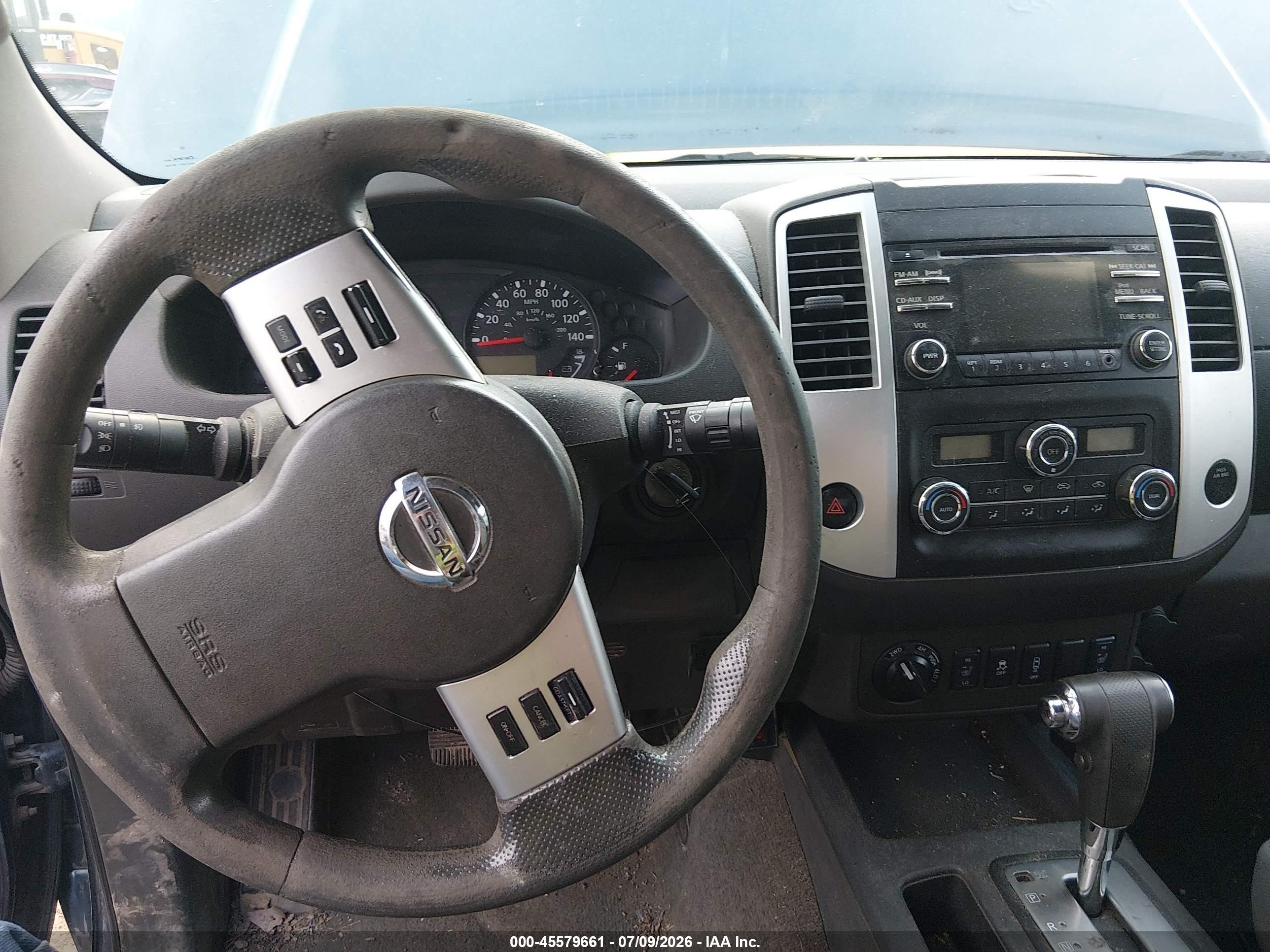 2014 Nissan Frontier Sv Blue vin: 1N6AD0CW2EN765422